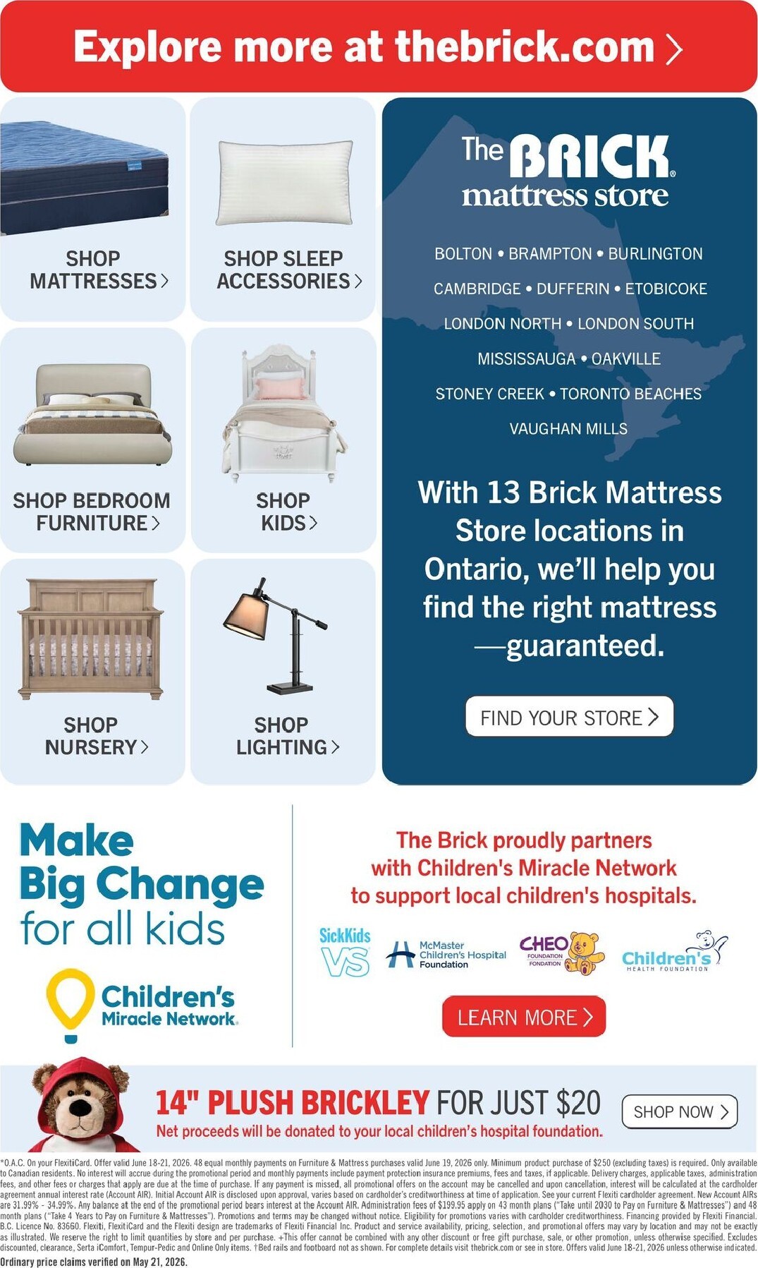 the-brick - The Brick Mattress Store Flyer Valid from 2026-06-18 to 2026-06-21 - page: 10