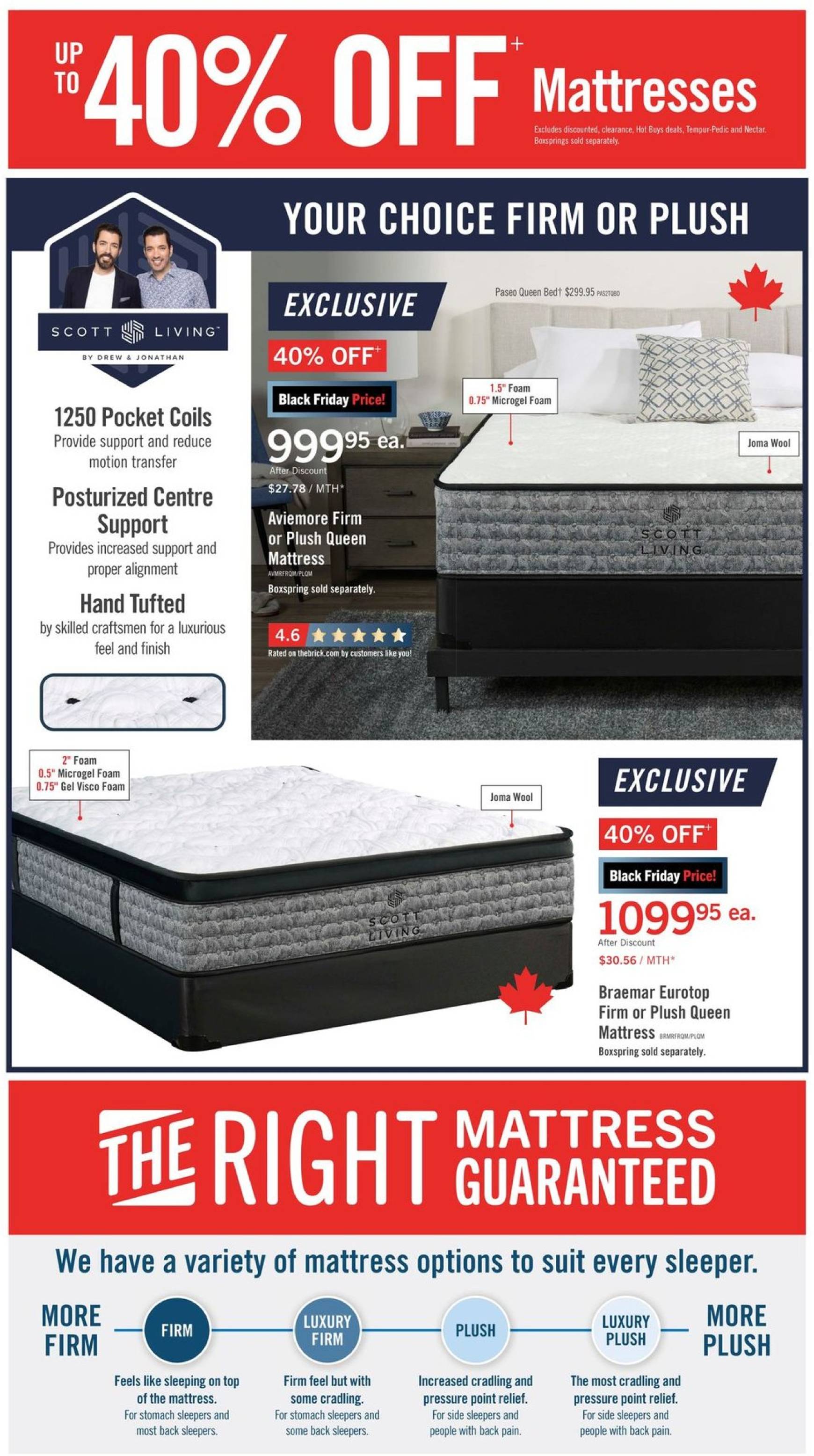 the-brick - The Brick Mattress Store flyer valid from 04.11. - 21.11. - page: 2