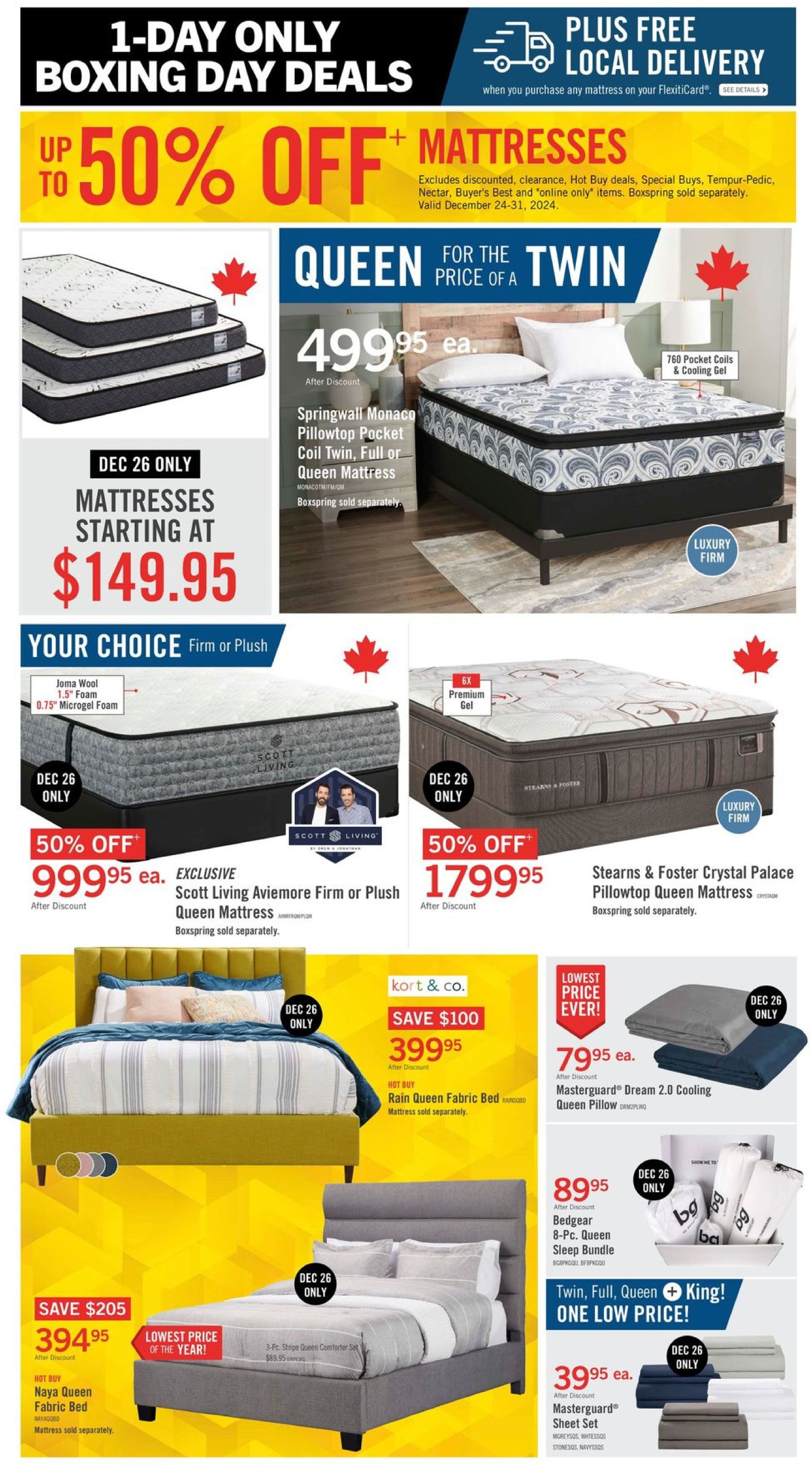 the-brick - The Brick - Brick Mattress Store flyer valid from 12-26 - 12-26 - page: 3