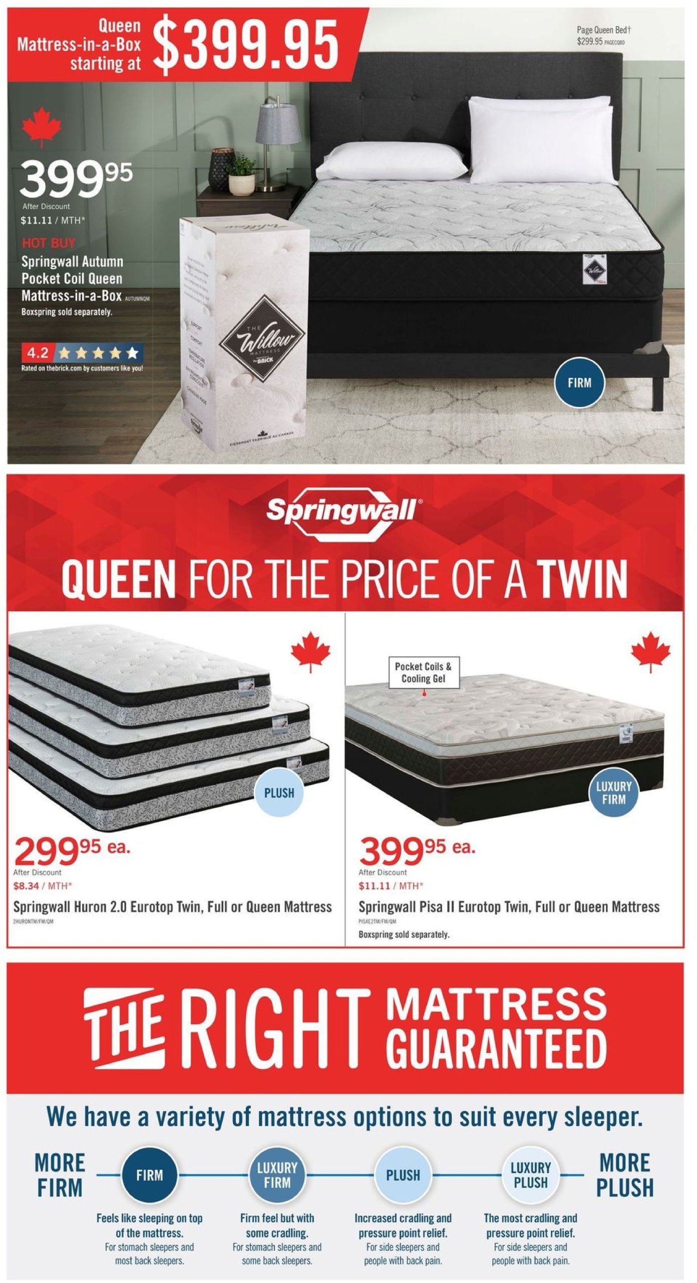 the-brick - The Brick - Brick Mattress Store flyer valid from 12-26 - 12-26 - page: 10