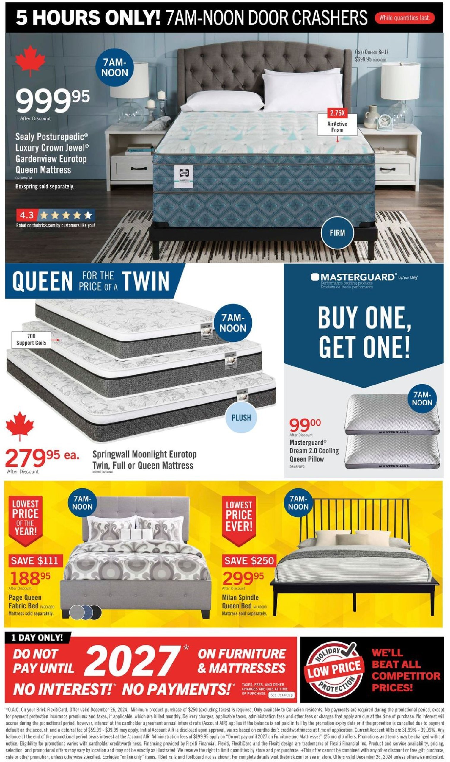 the-brick - The Brick - Brick Mattress Store flyer valid from 12-26 - 12-26 - page: 2