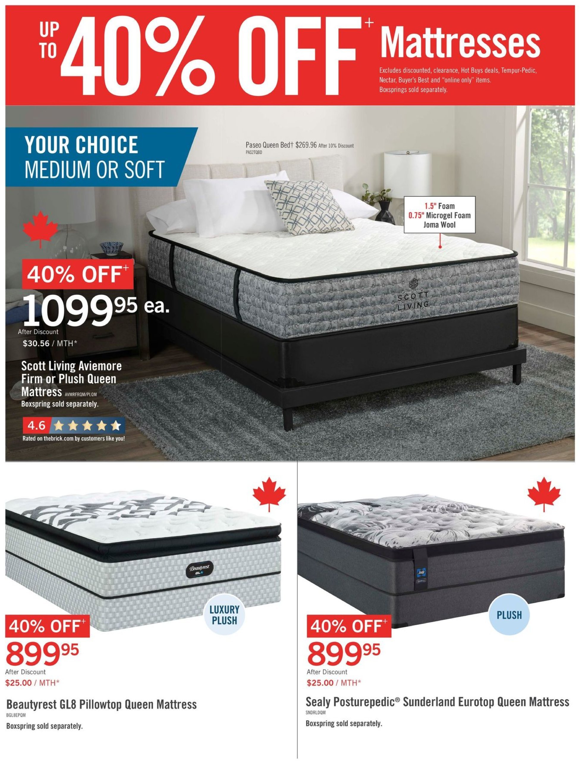 the-brick - The Brick - Mattress Store flyer valid from 01-14 - 01-29 - page: 12