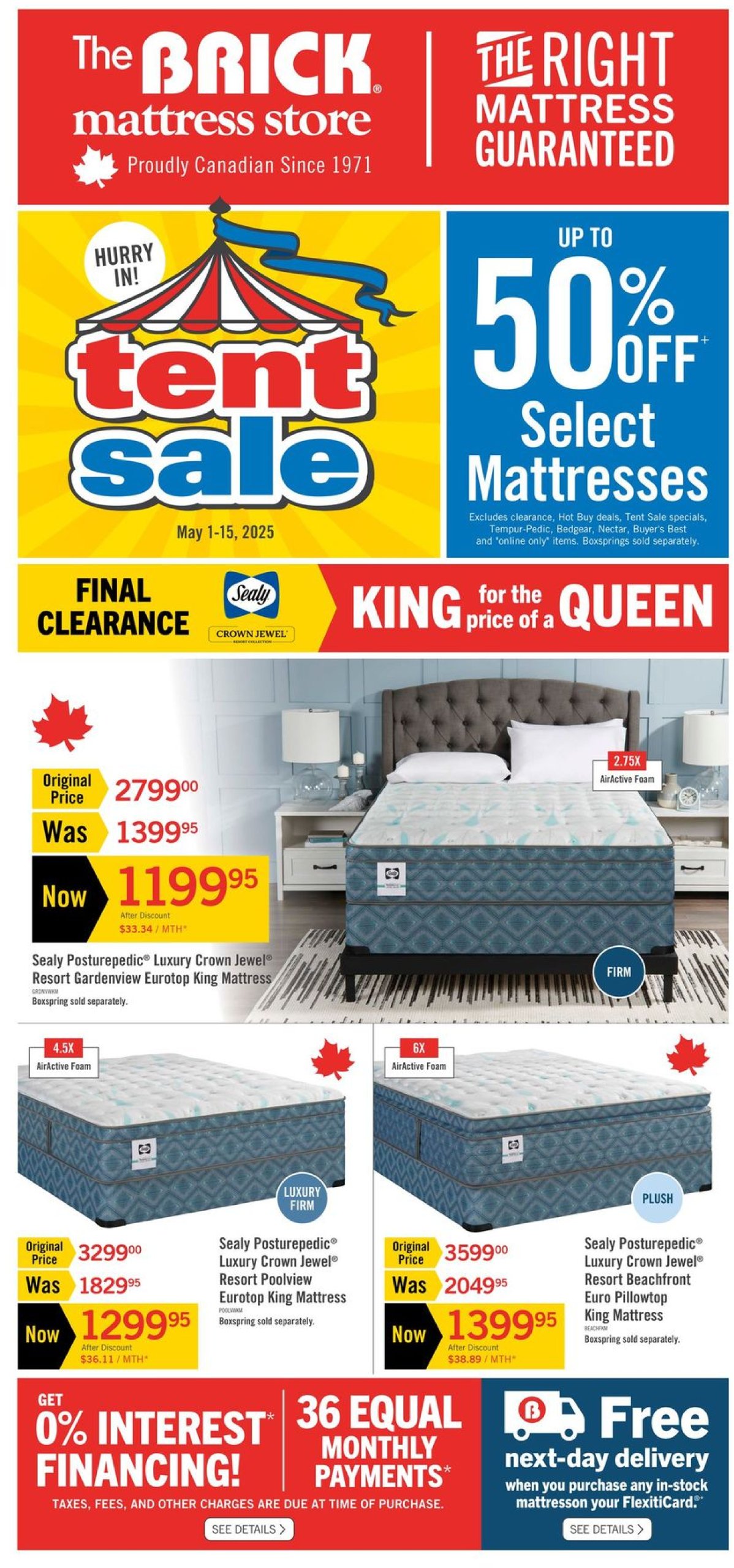 the-brick - The Brick Mattress Store flyer valid from 05-01 - 05-15 - page: 3