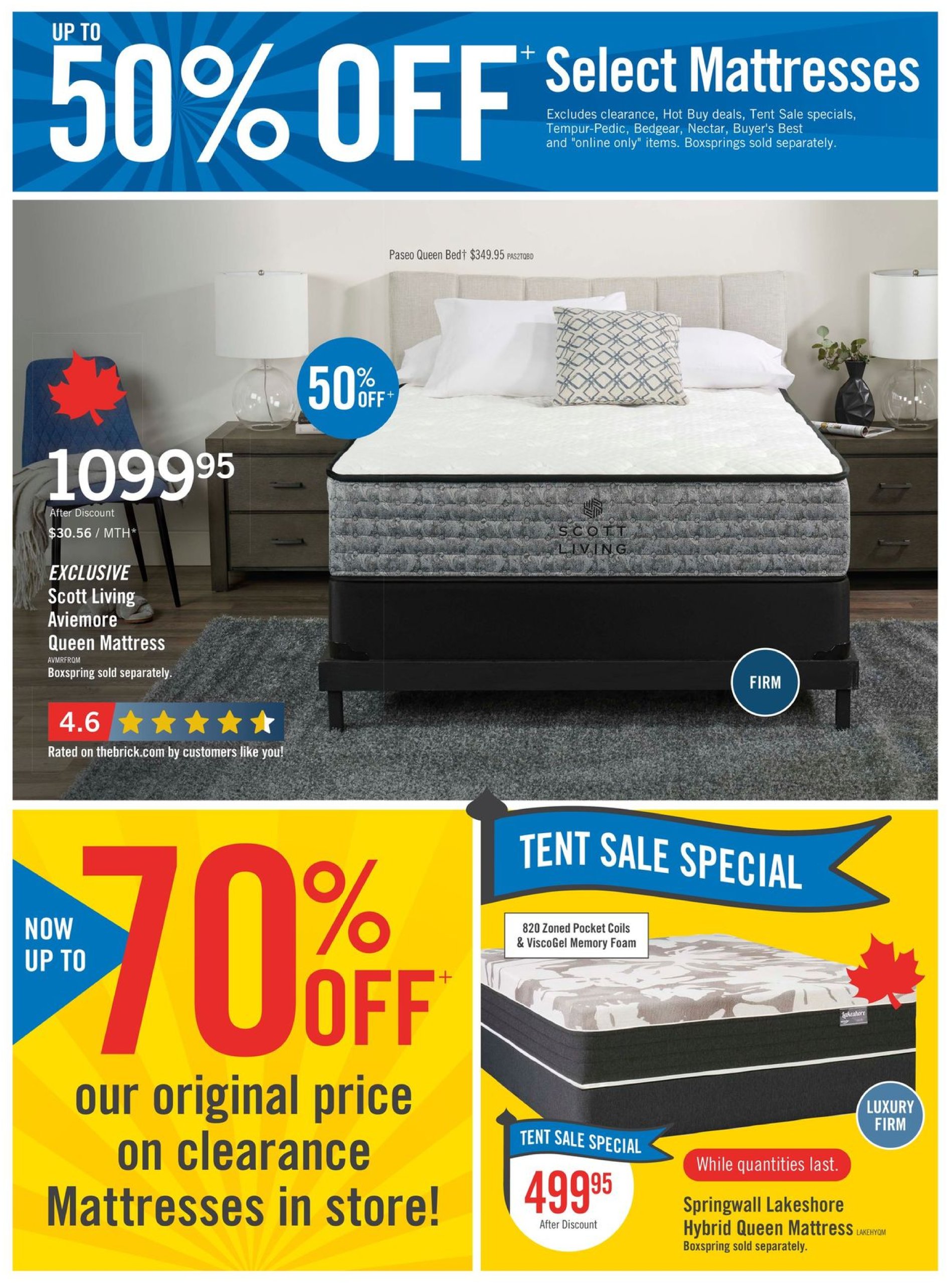 the-brick - The Brick - Mattress Store flyer valid from 05-16 - 05-19 - page: 3
