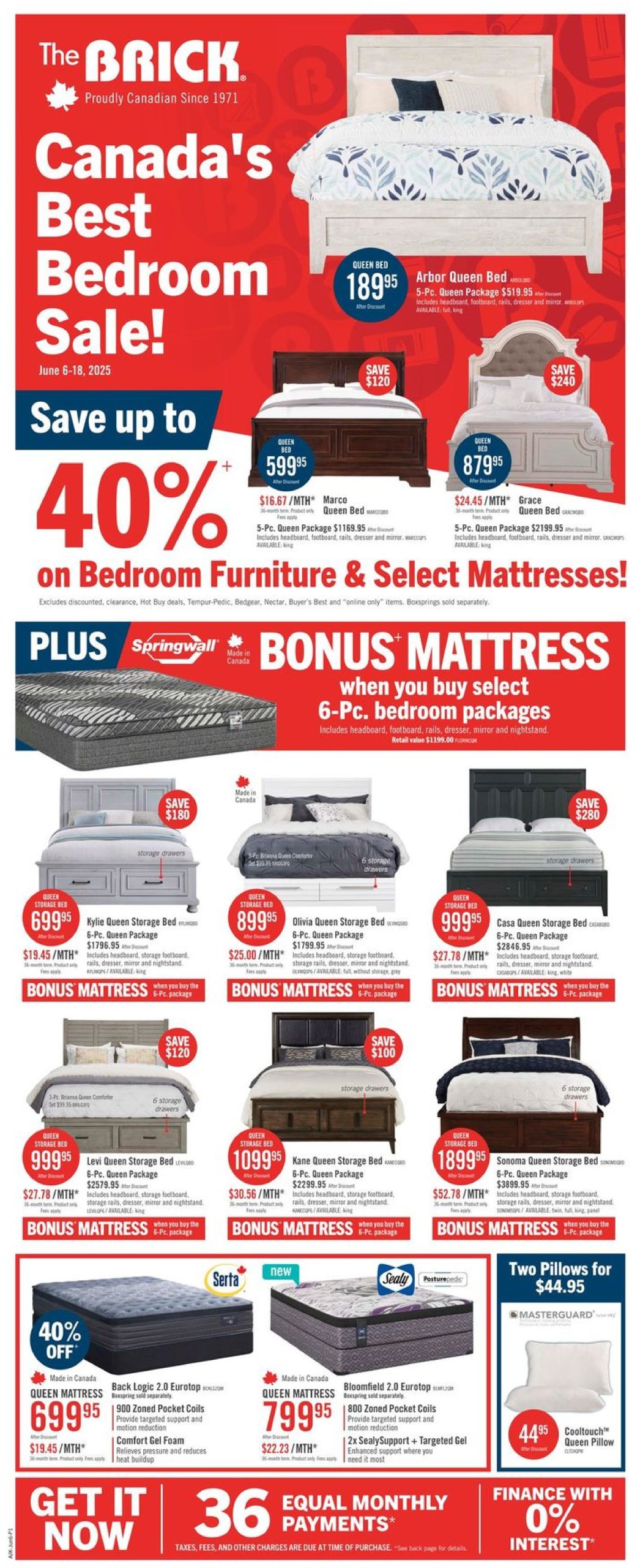 the-brick - The Brick - Mattress Store flyer valid from 06-06 - 06-18 - page: 1