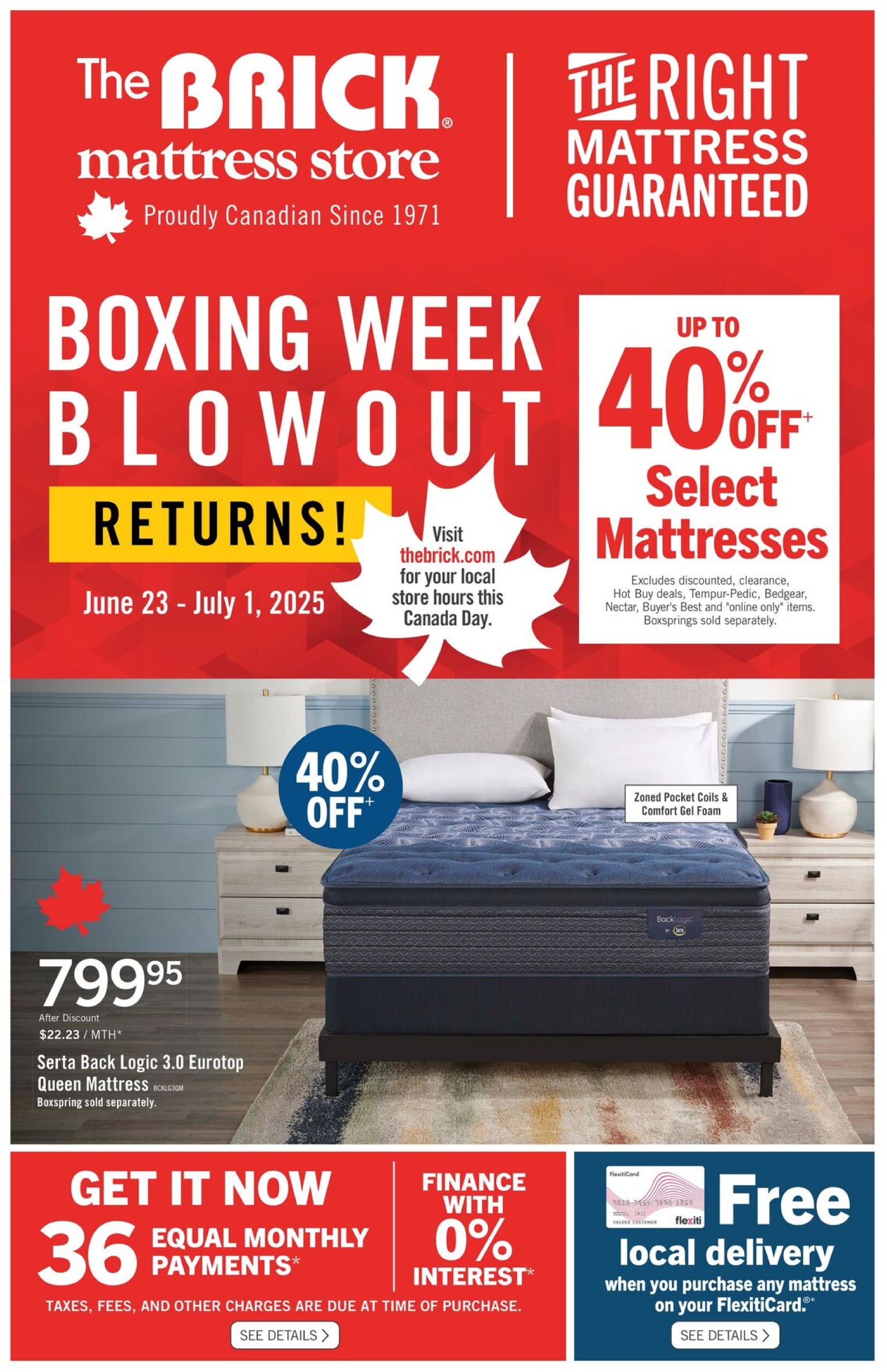 the-brick - The Brick Mattress Store flyer valid from 06-27 - 06-30 - page: 3