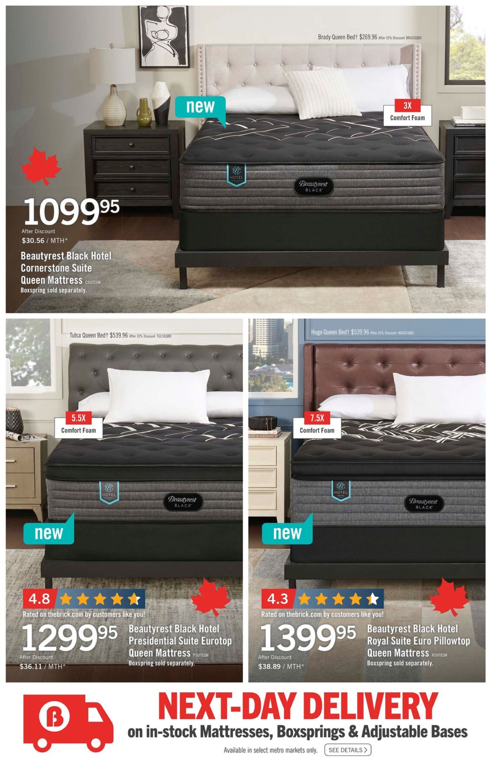 the-brick - The Brick Mattress Store flyer valid from 07-02 - 07-16 - page: 4