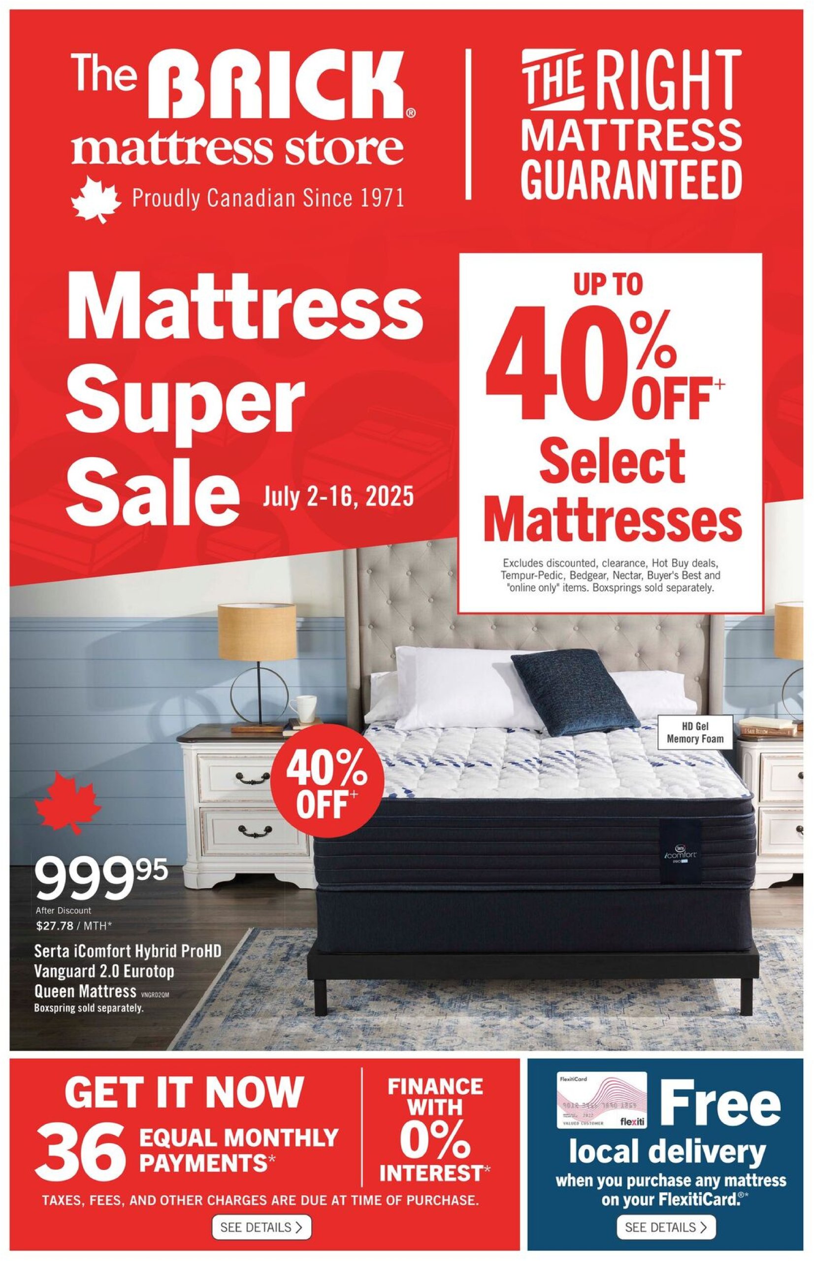 the-brick - The Brick Mattress Store flyer valid from 07-02 - 07-16 - page: 2