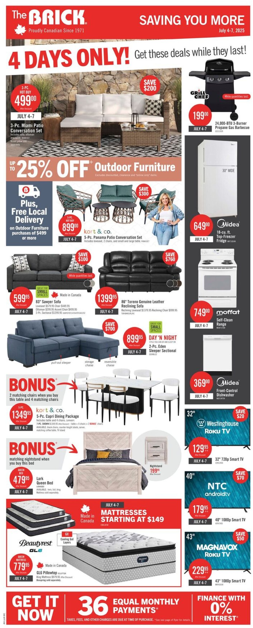 the-brick - The Brick flyer valid from 07-02 - 07-16