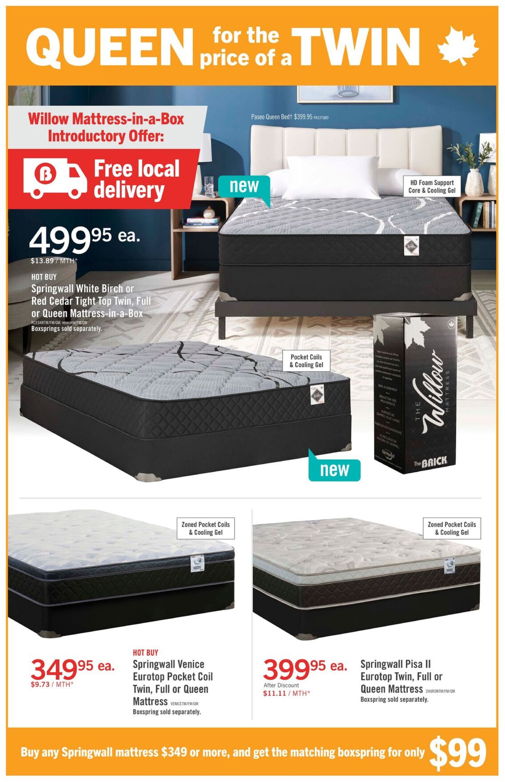 the-brick - The Brick - Mattress Store flyer valid from 07-17 - 07-21 - page: 11