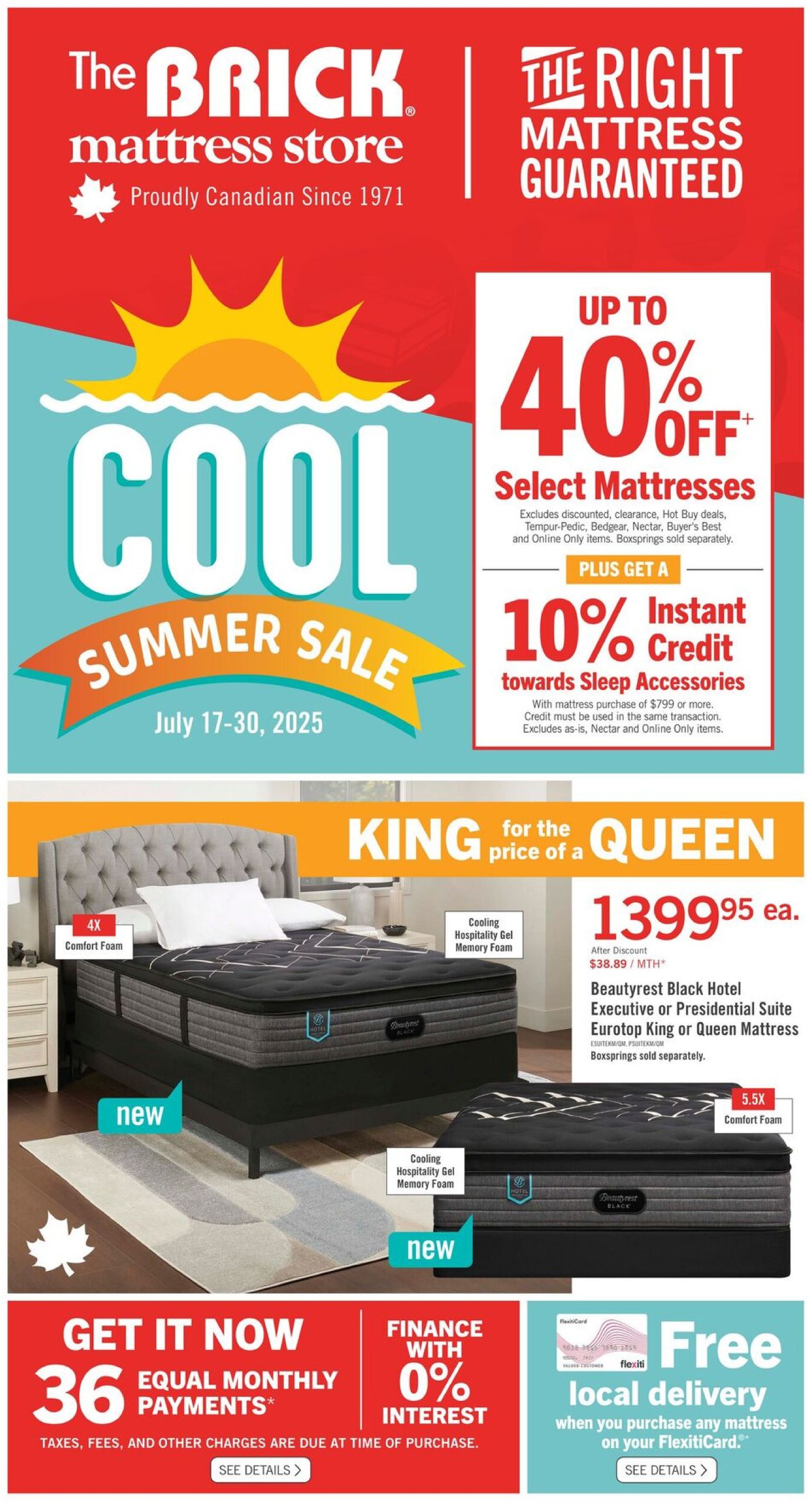 the-brick - The Brick - Mattress Store flyer valid from 07-17 - 07-21 - page: 3