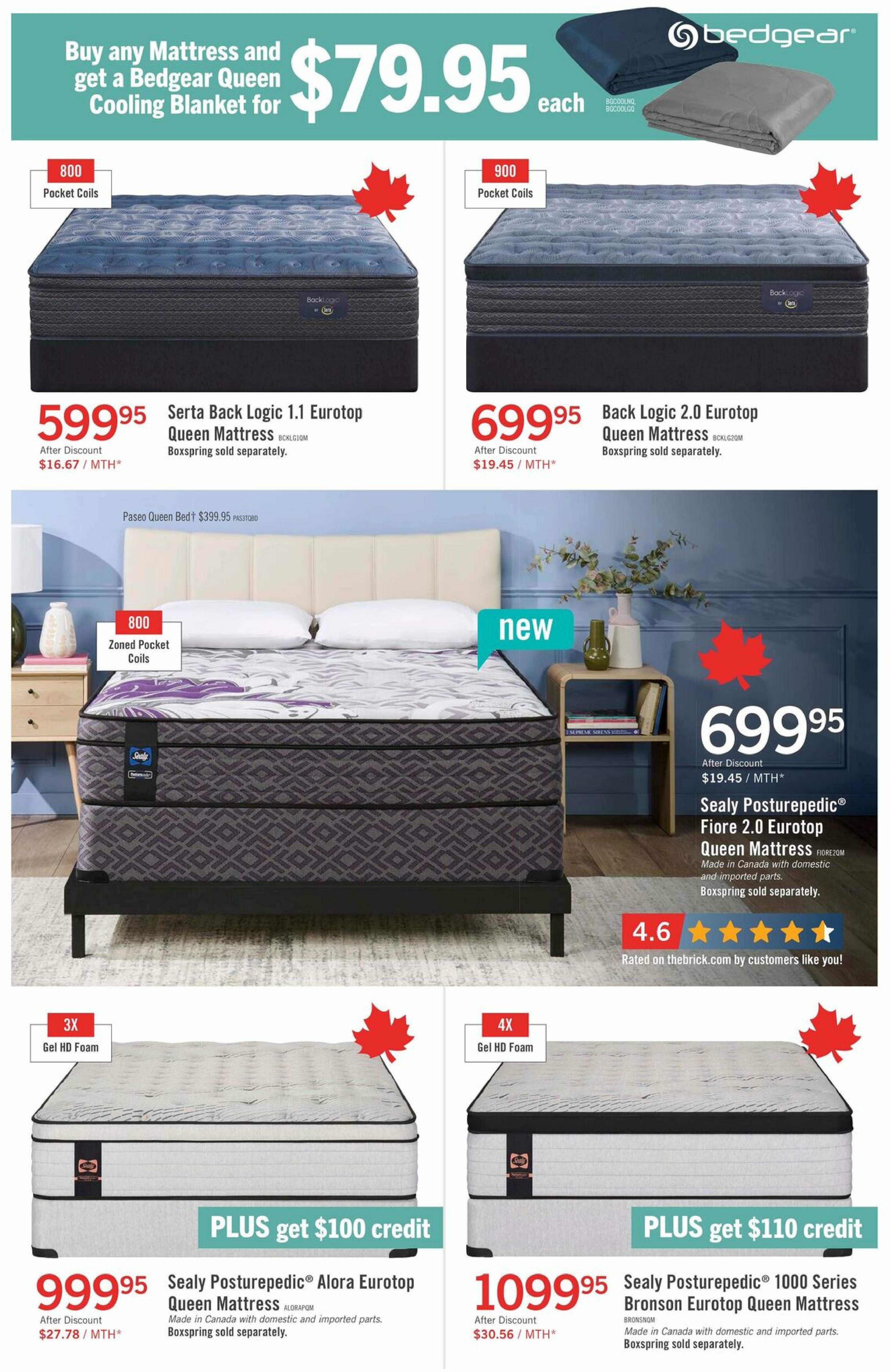 the-brick - The Brick Mattress Store flyer valid from 08-15 - 08-27 - page: 5