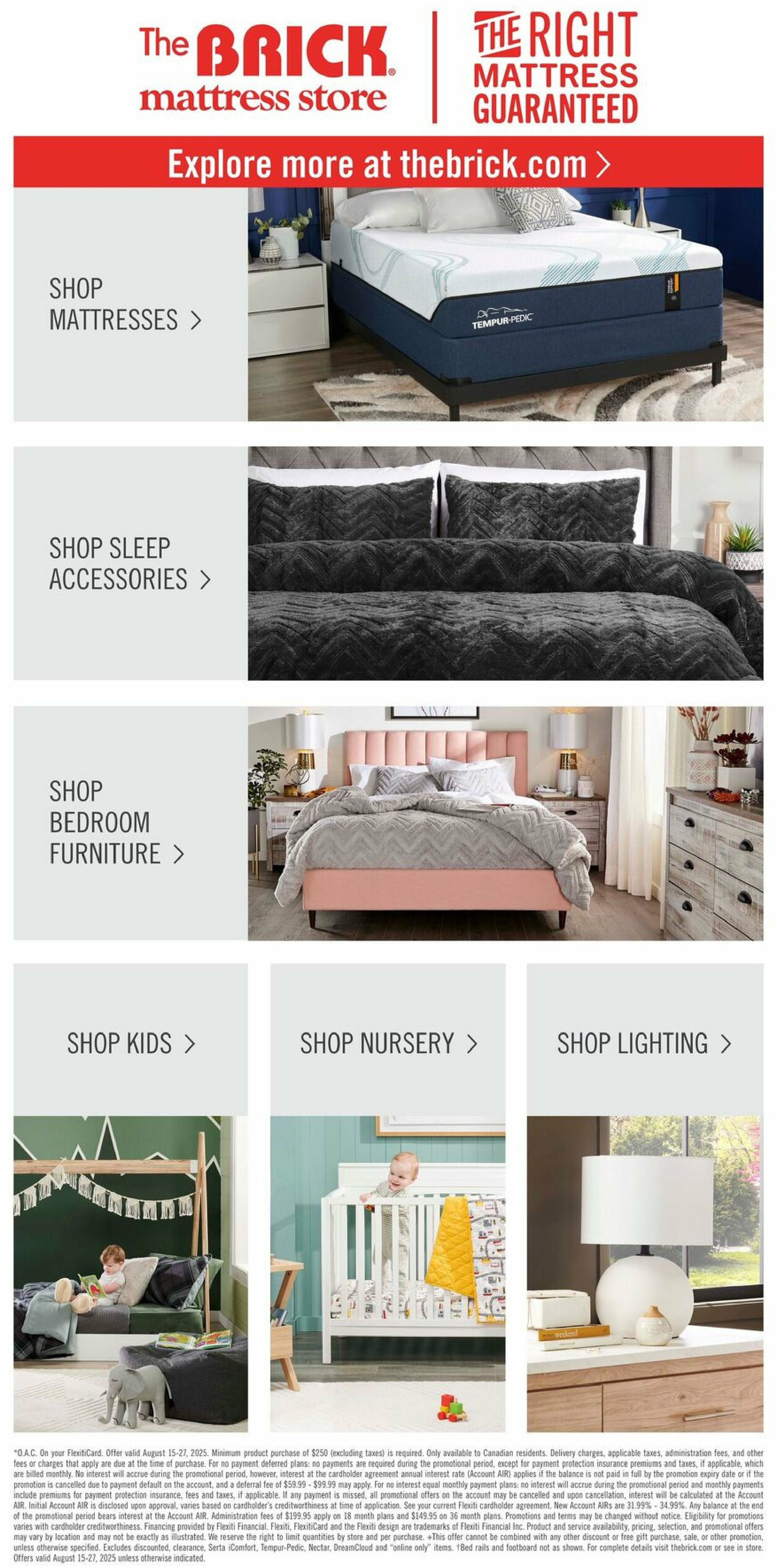 the-brick - The Brick Mattress Store flyer valid from 08-15 - 08-27 - page: 19