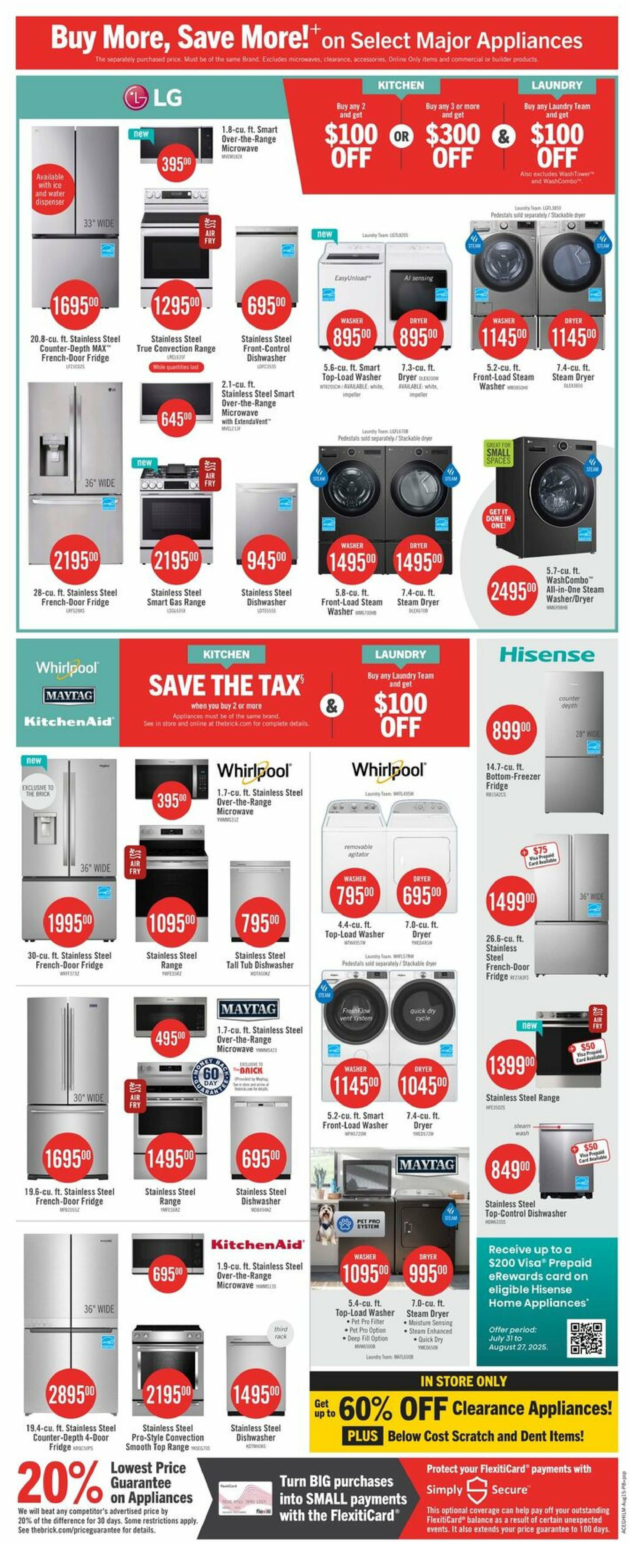 the-brick - The Brick Mattress Store 2 flyer valid from 08-15 - 08-27 - page: 17