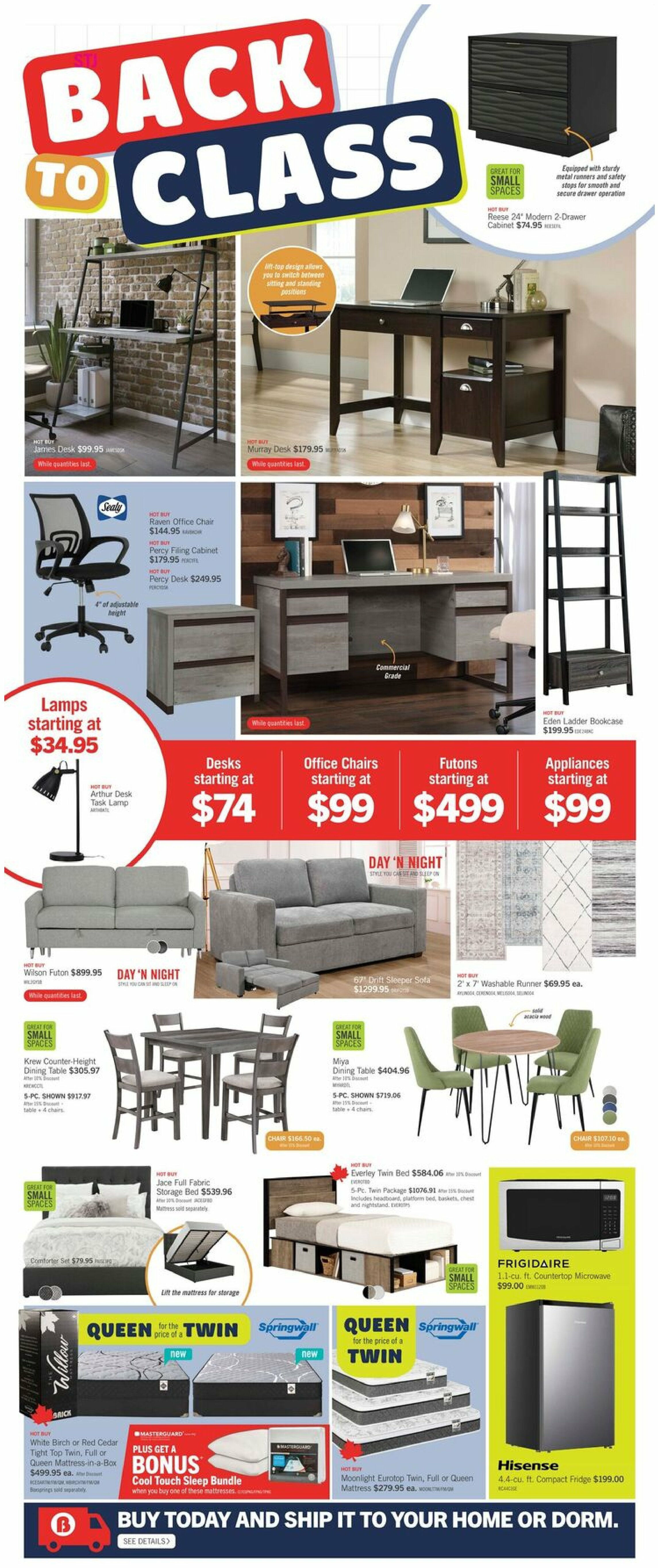 the-brick - The Brick Mattress Store 2 flyer valid from 08-15 - 08-27 - page: 15