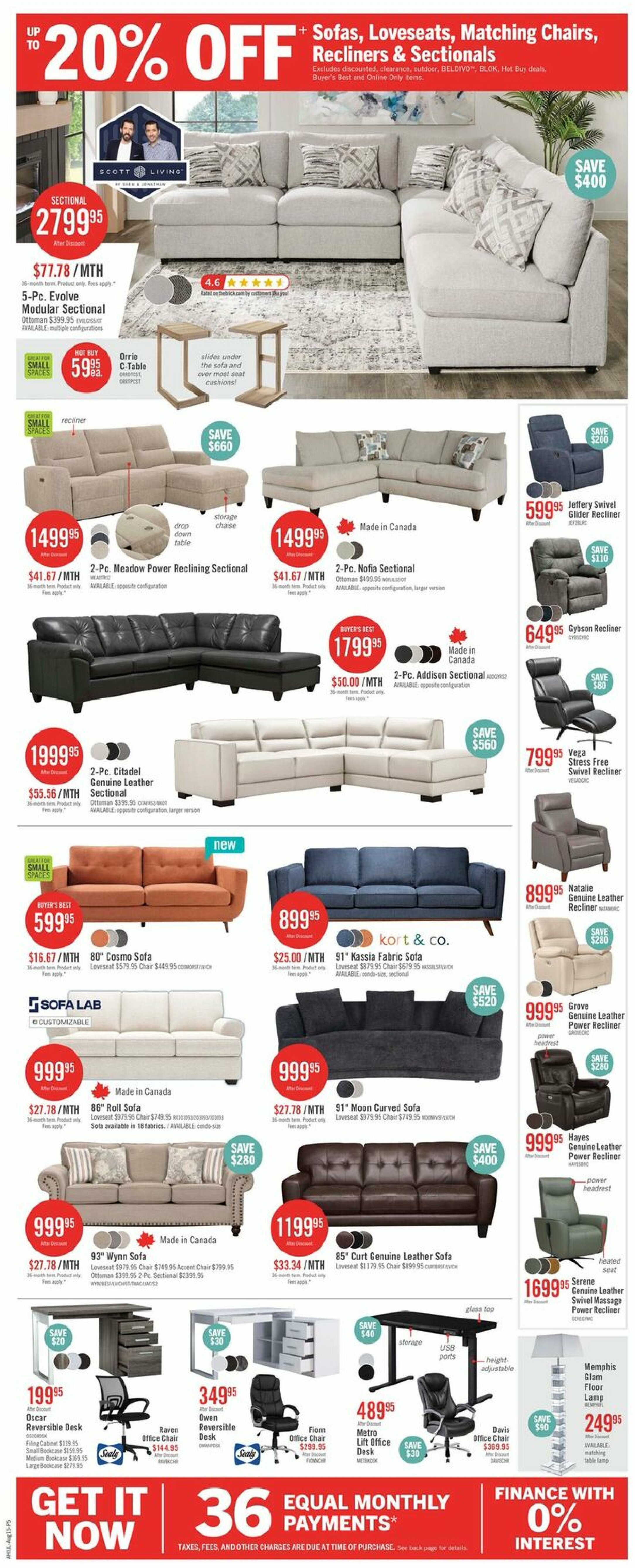 the-brick - The Brick Mattress Store 2 flyer valid from 08-15 - 08-27 - page: 9