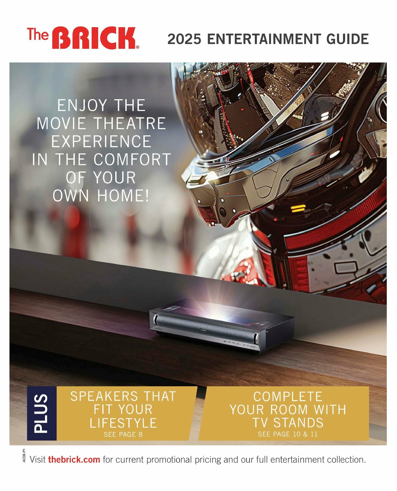 the-brick - The Brick - Entertainment guide flyer valid from 09-01 - 12-31