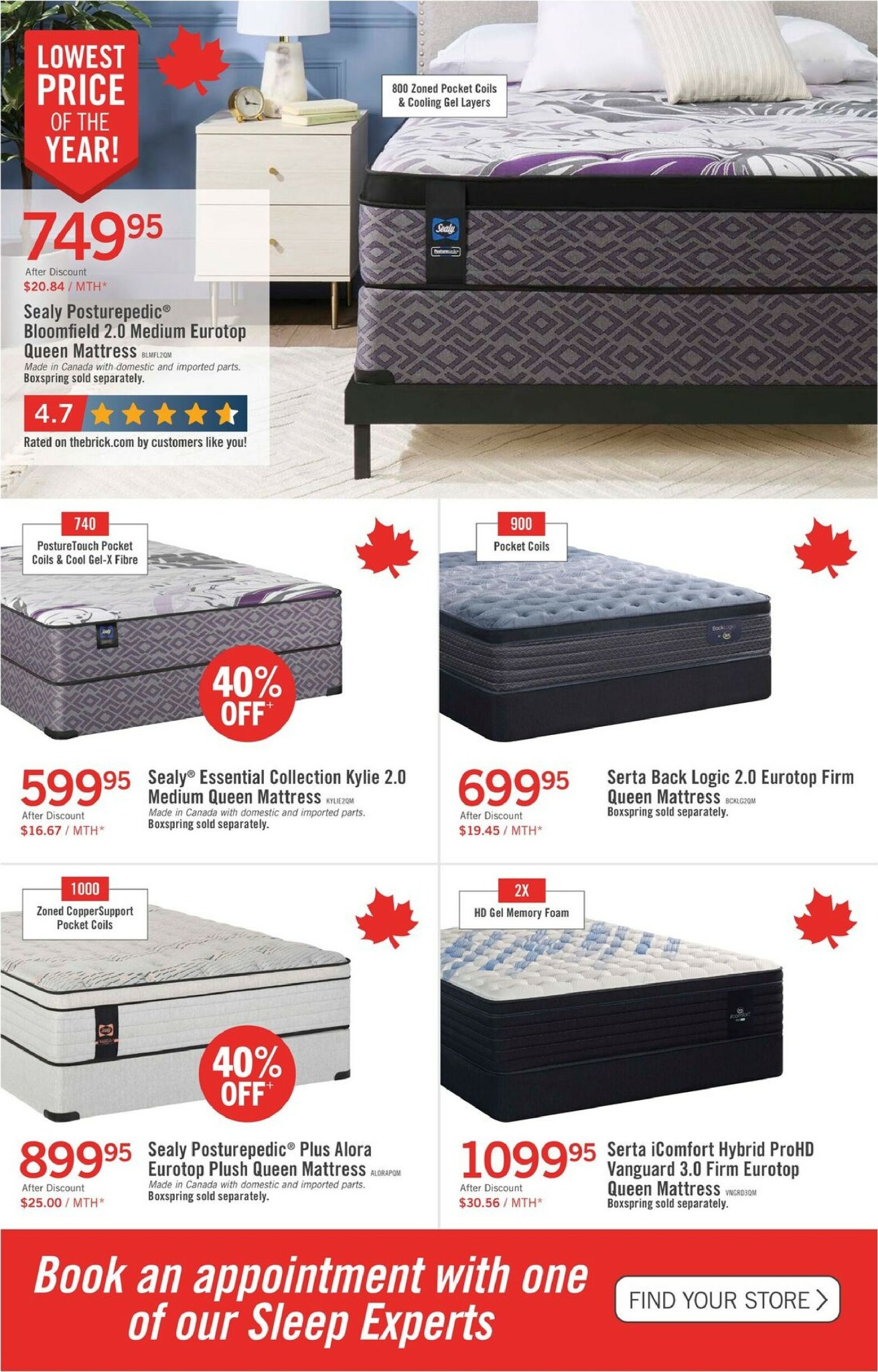 the-brick - The Brick Mattress Store flyer valid from 09-23 - 09-29 - page: 6