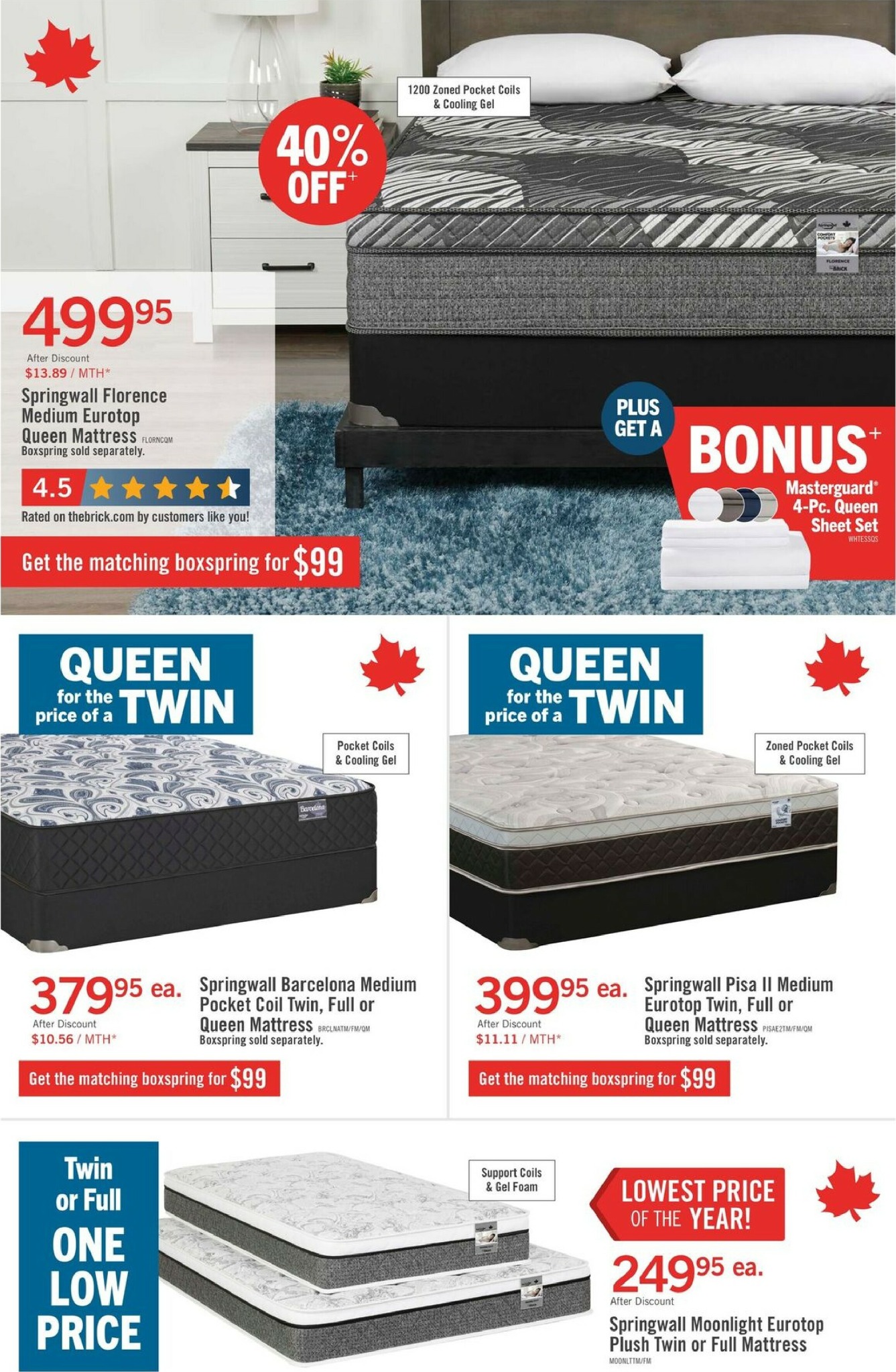 the-brick - The Brick Mattress Store flyer valid from 09-23 - 09-29 - page: 7