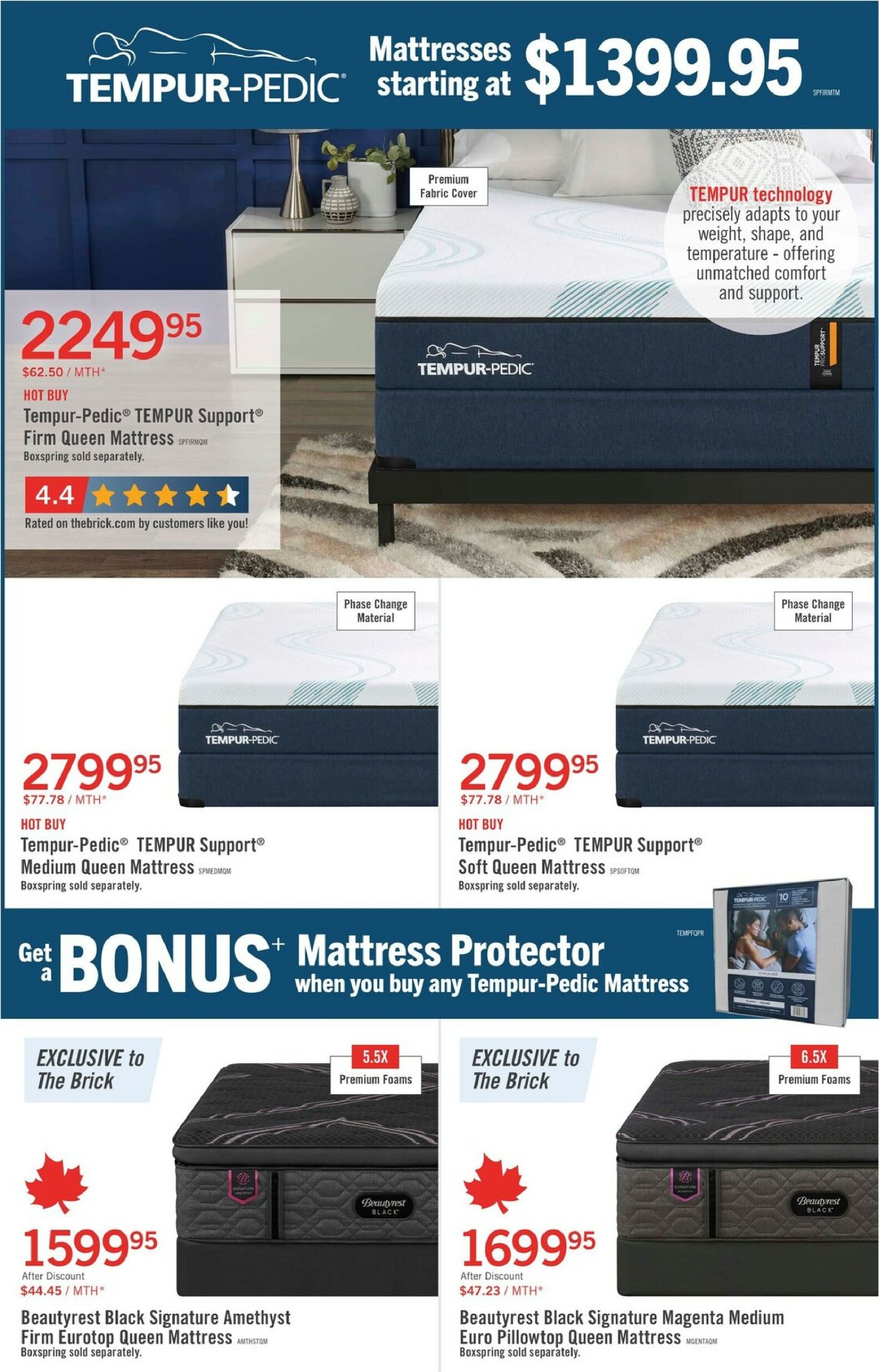 the-brick - The Brick Mattress Store flyer valid from 09-23 - 09-29 - page: 4