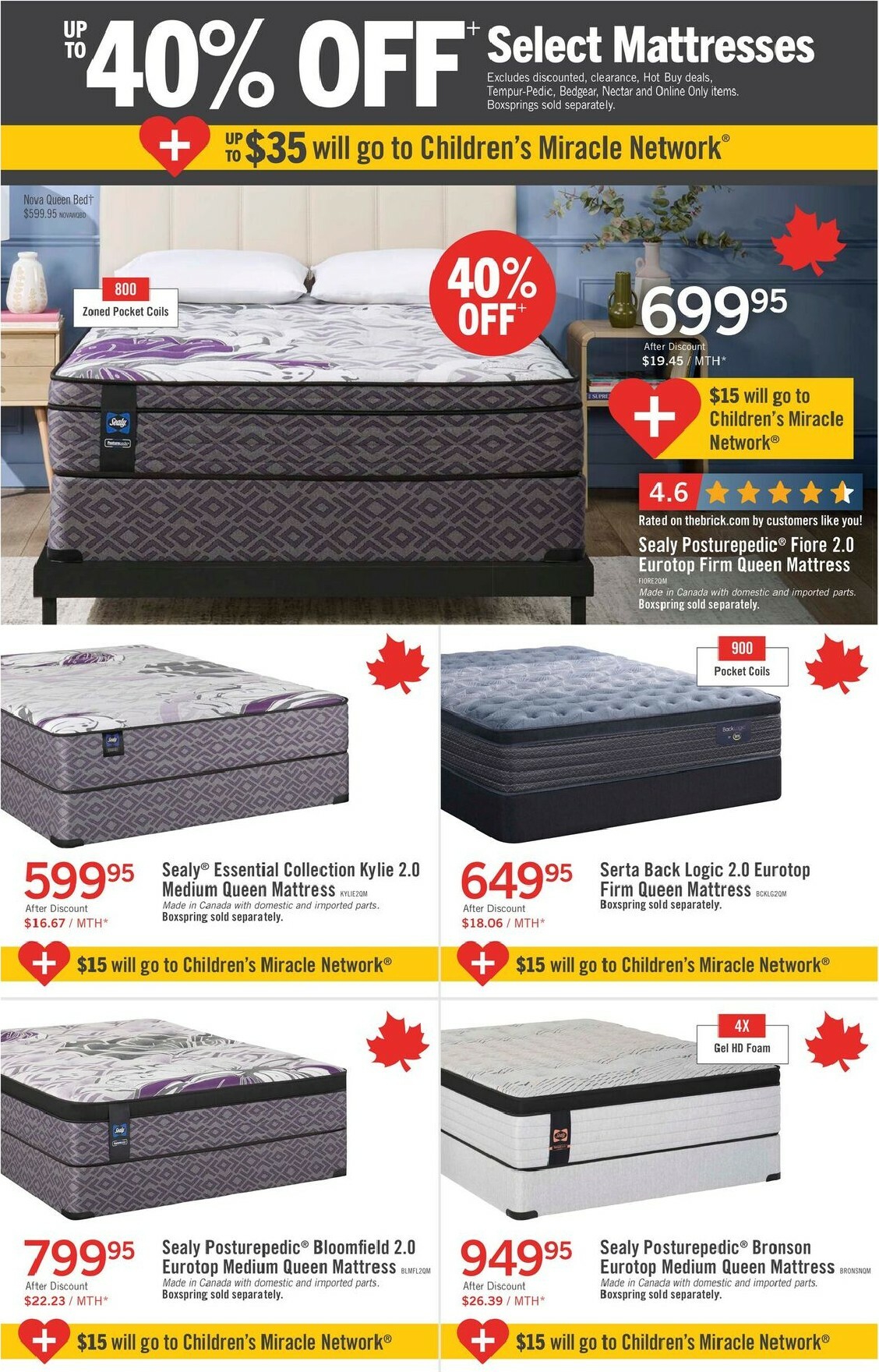 the-brick - The Brick Mattress Store flyer valid from 09-30 - 10-09 - page: 7