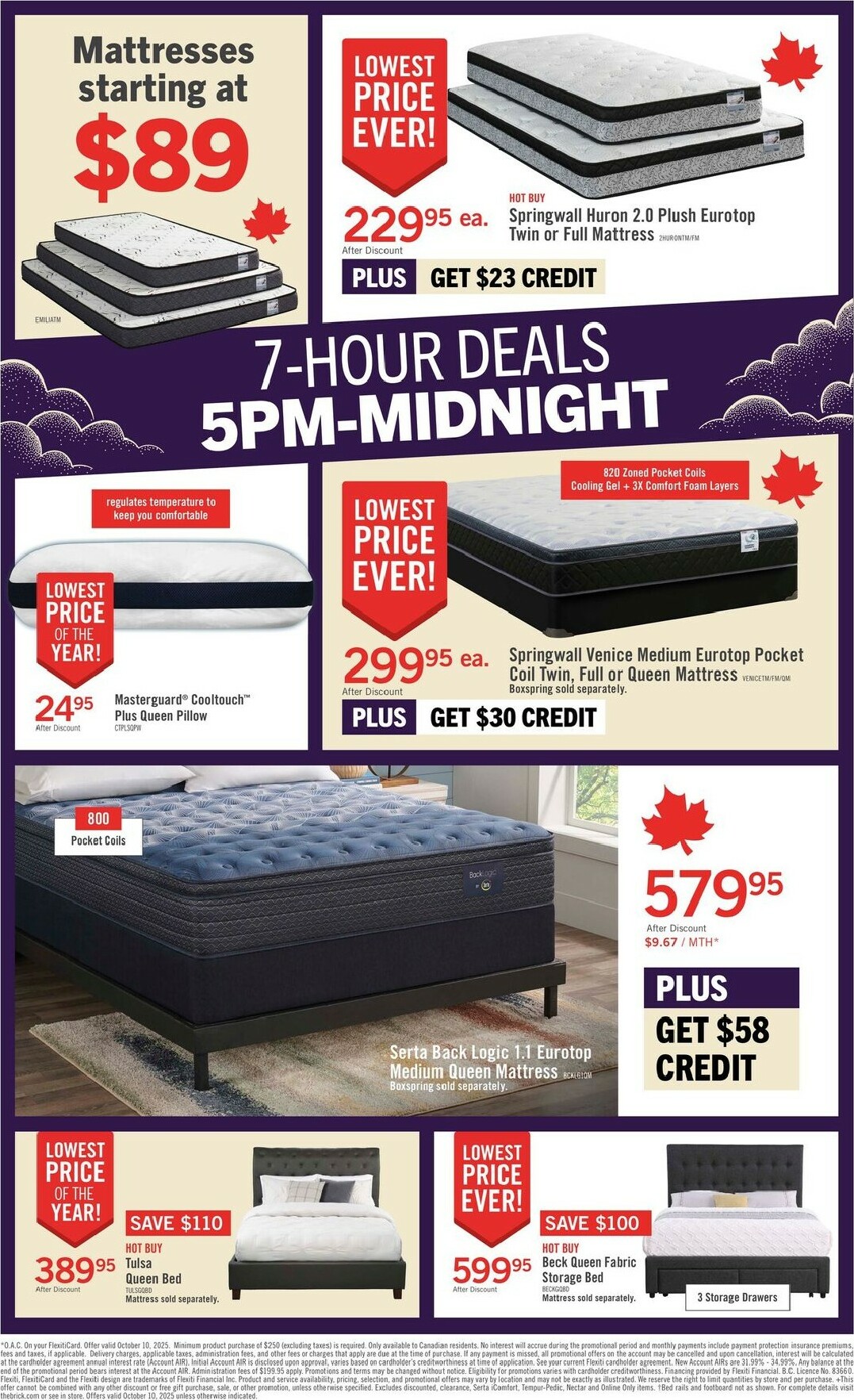 the-brick - The Brick Mattress Store flyer valid from 10-10 - 10-23 - page: 2