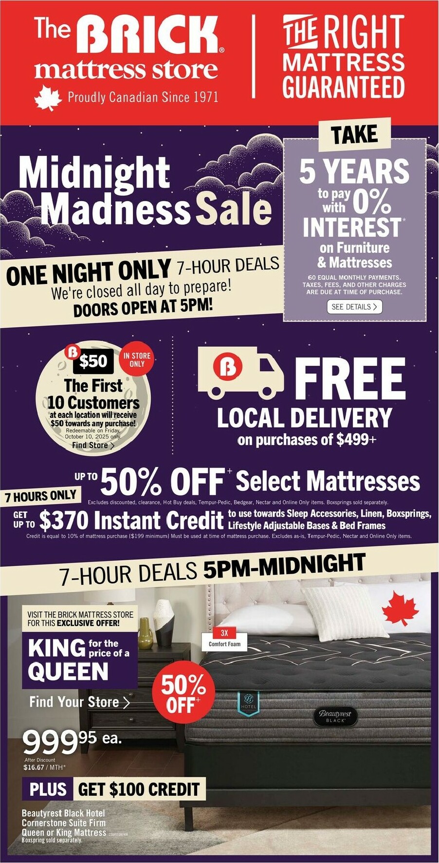 the-brick - The Brick Mattress Store flyer valid from 10-10 - 10-23