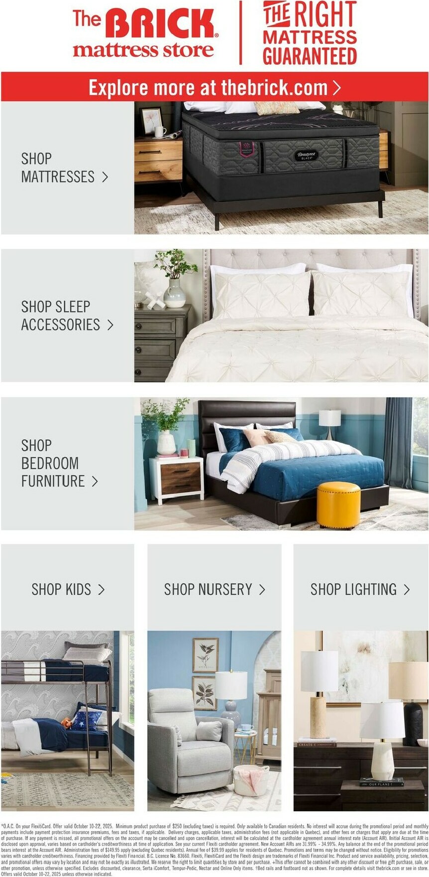 the-brick - The Brick Mattress Store Flyer Valid From 10-10 to 10-22 - page: 16