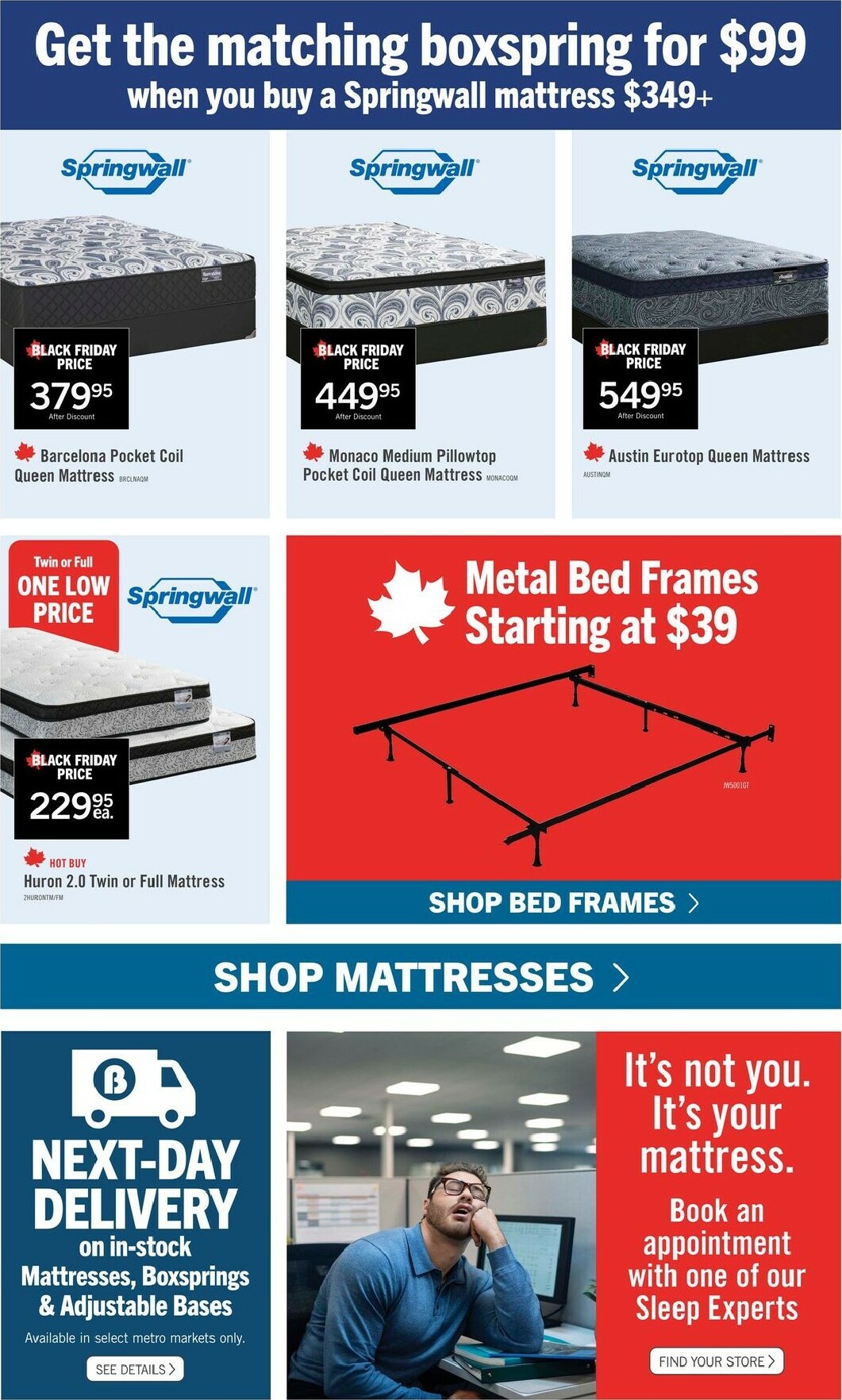 the-brick - The Brick Mattress Store Flyer Valid From 11-21 to 11-27 - page: 6