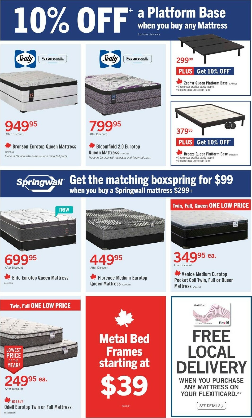 the-brick - The Brick Mattress Store Flyer Valid From 11-28 to 11-30 - page: 6