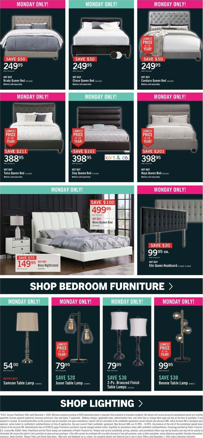 the-brick - The Brick Mattress Store Flyer Valid From 12-01 to 12-02 - page: 4