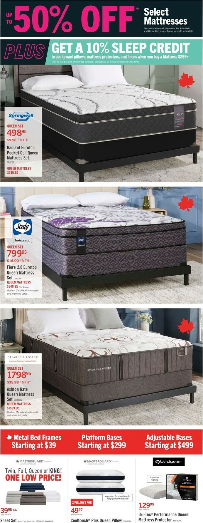 the-brick - The Brick Mattress Store Flyer Valid From 12-01 to 12-02 - page: 2