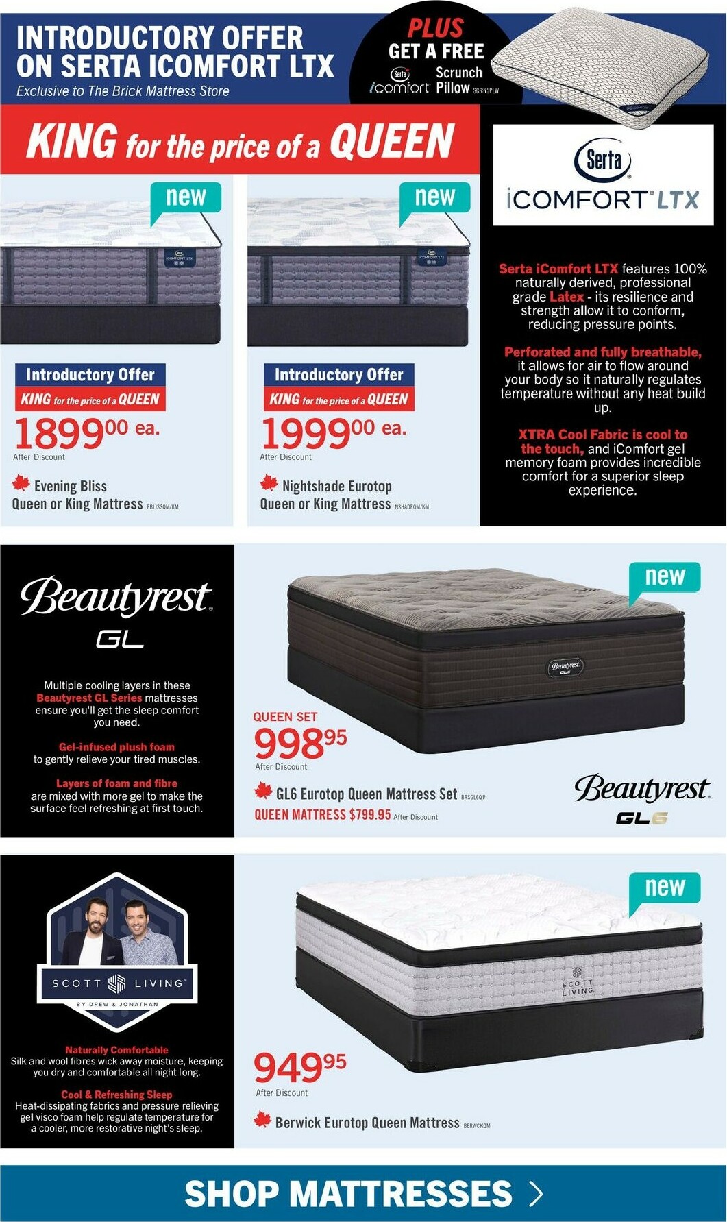 the-brick - The Brick Mattress Store Flyer Valid From 12-02 to 12-11 - page: 2