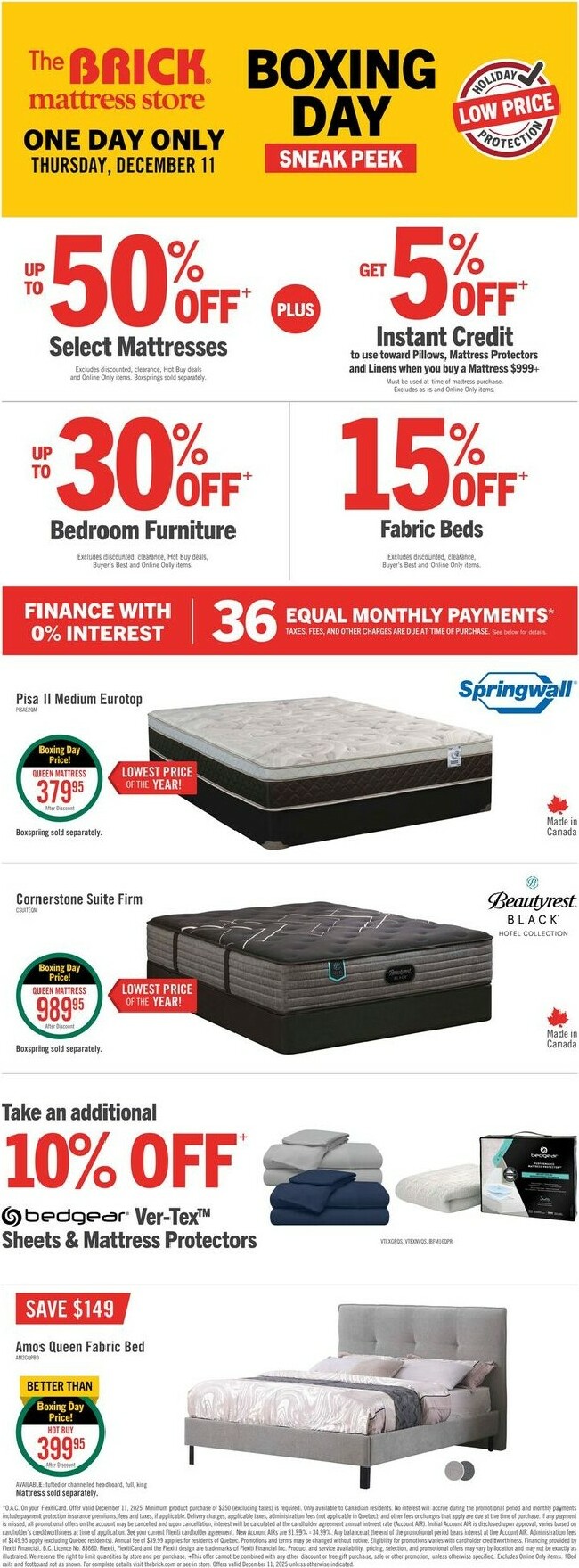 the-brick - The Brick - Boxing Day Flyer Valid From 12-11 to 12-11