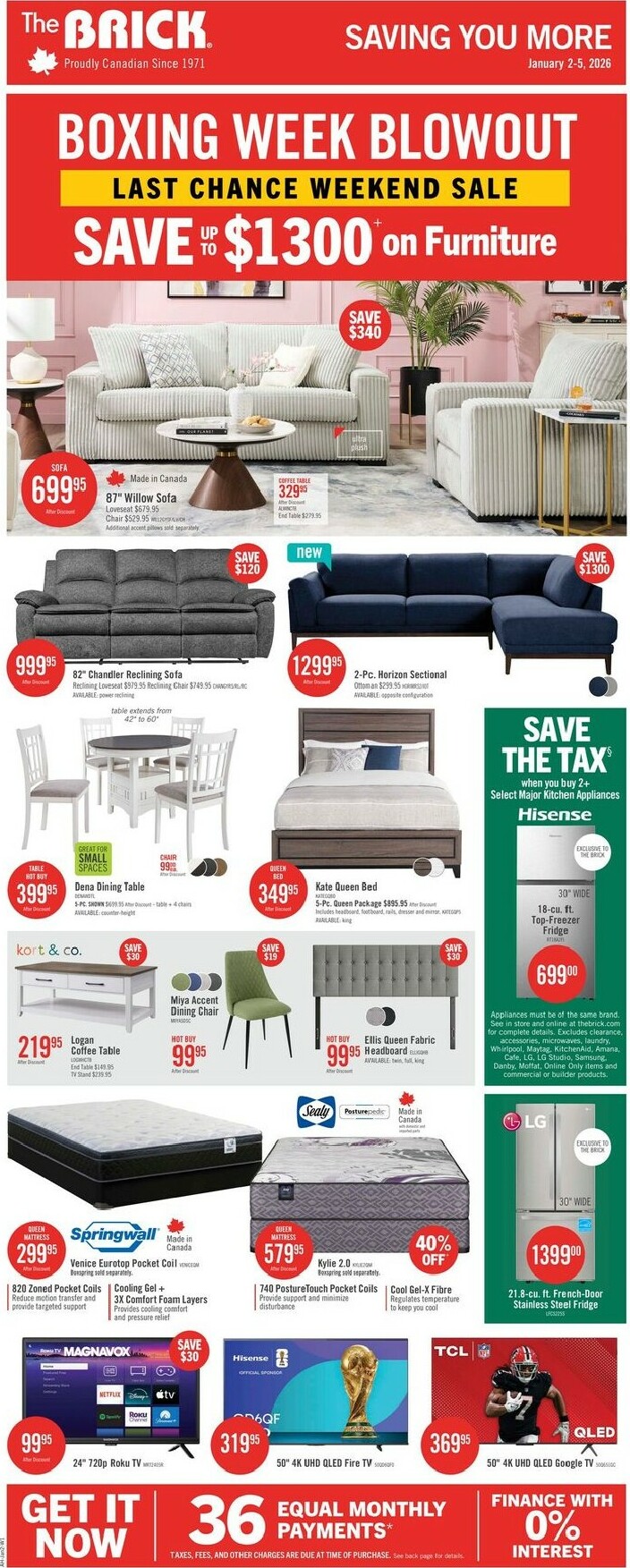 the-brick - The Brick Flyer Valid From 12-30 to 01-12