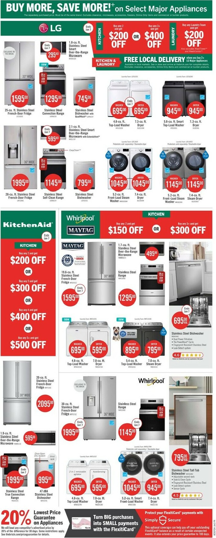 the-brick - The Brick Flyer Valid From 12-30 to 01-12 - page: 16