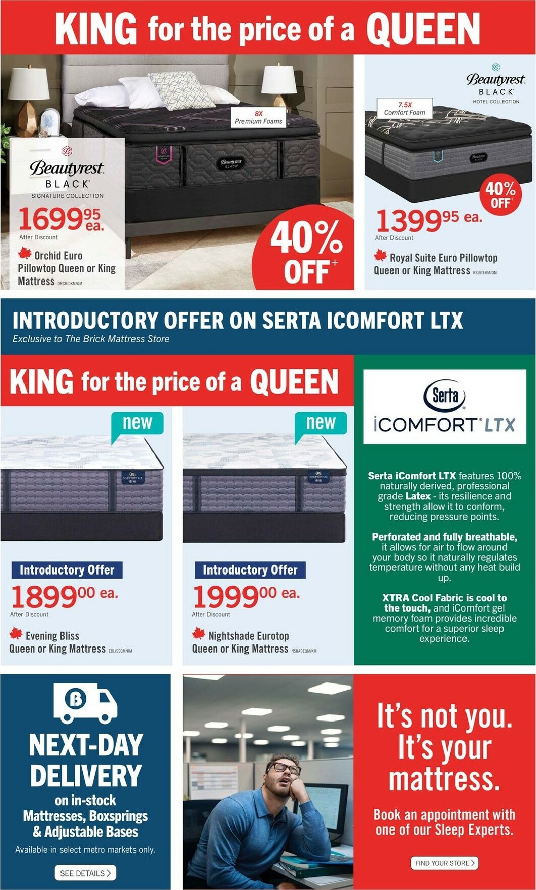 the-brick - The Brick Mattress Store Flyer Valid From 12-30 to 01-12 - page: 4