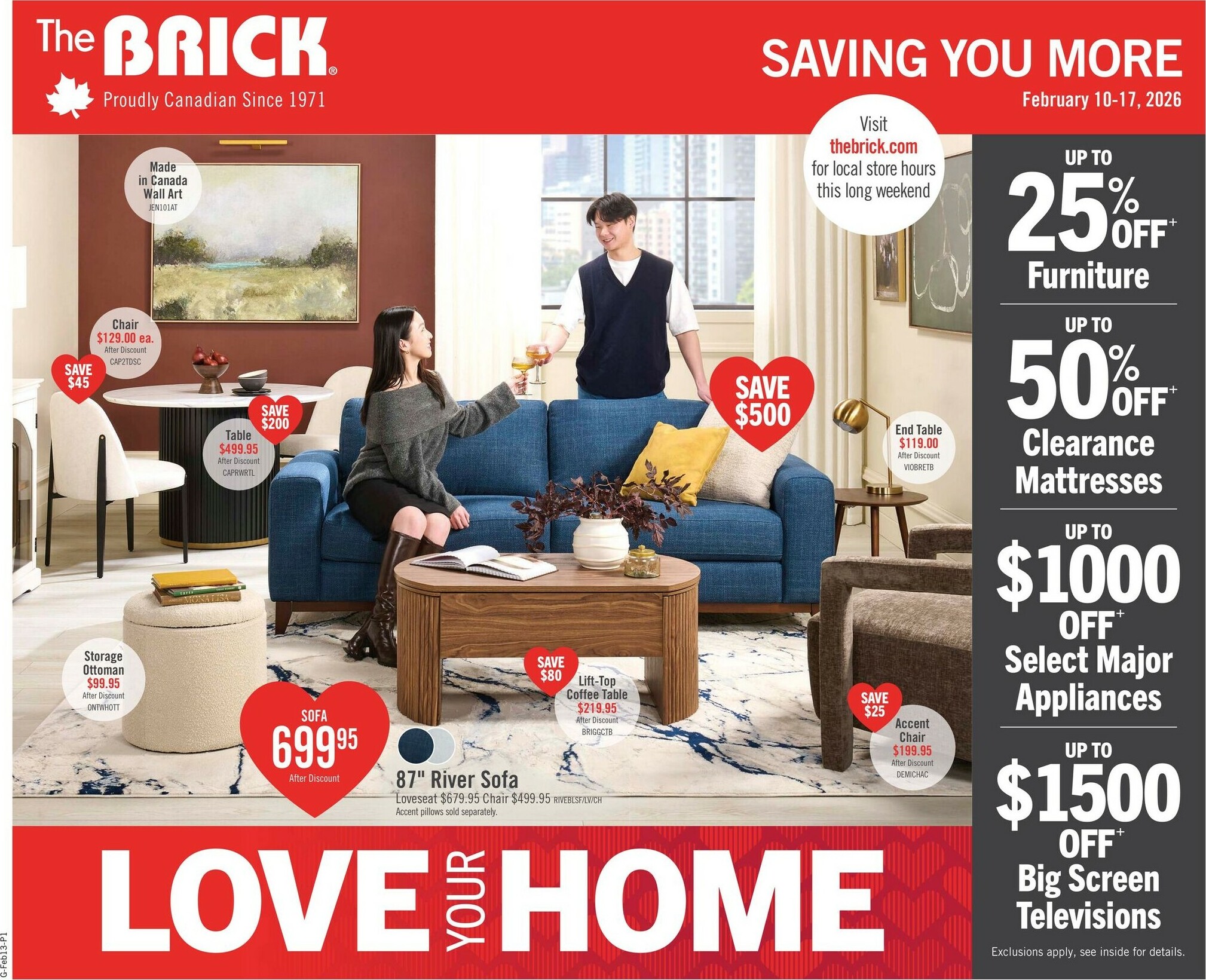 the-brick - The Brick Flyer Valid From 2026-02-10 to 2026-02-17