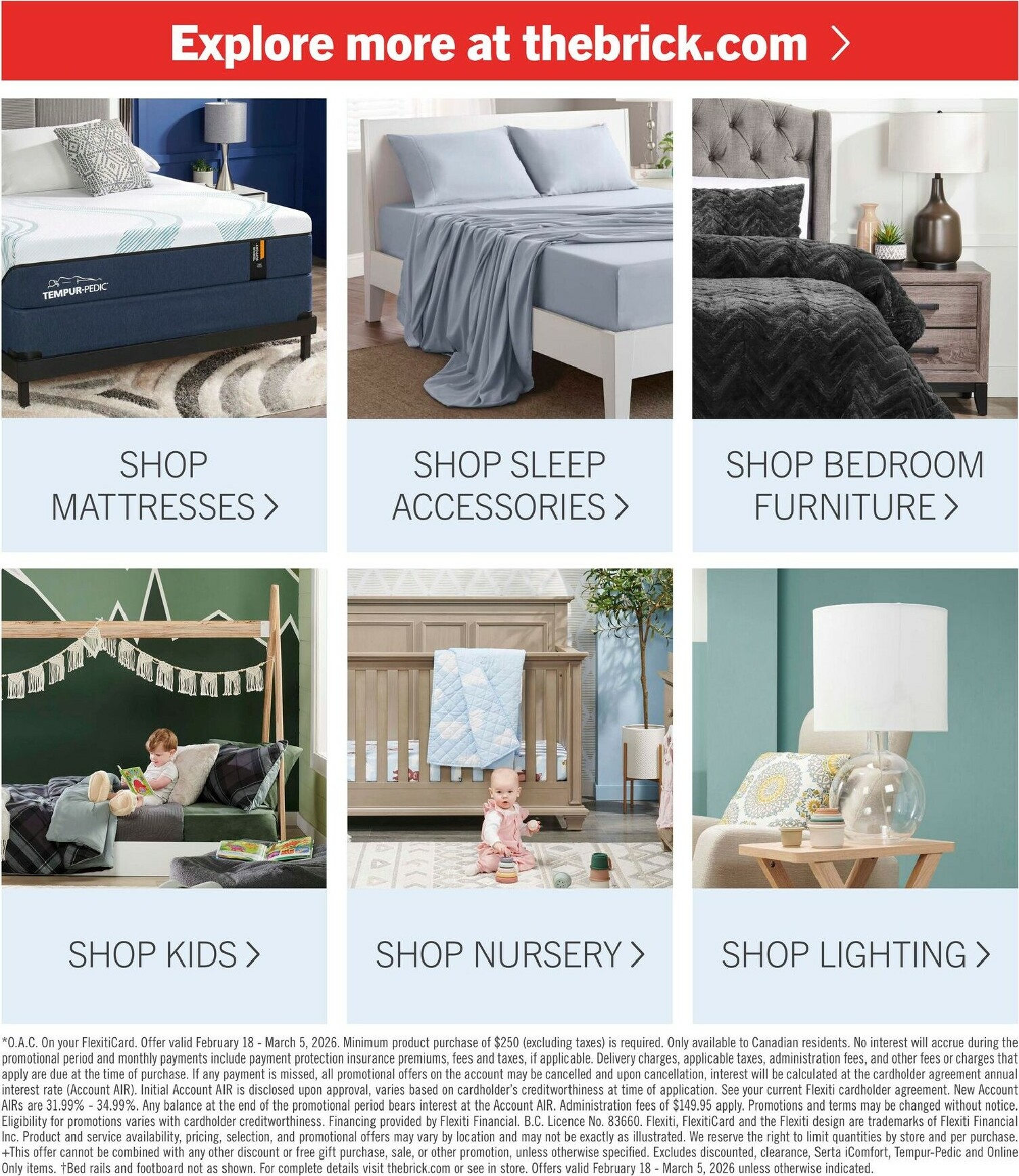 the-brick - The Brick Mattress Store Flyer Valid From 2026-02-18 to 2026-03-05 - page: 9