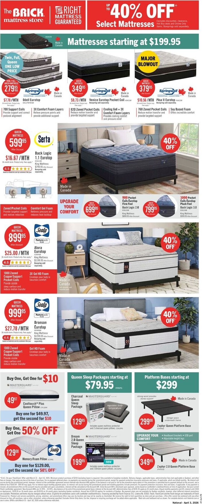 the-brick - The Brick Flyer Valid From 2026-03-31 to 2026-04-16 - page: 12