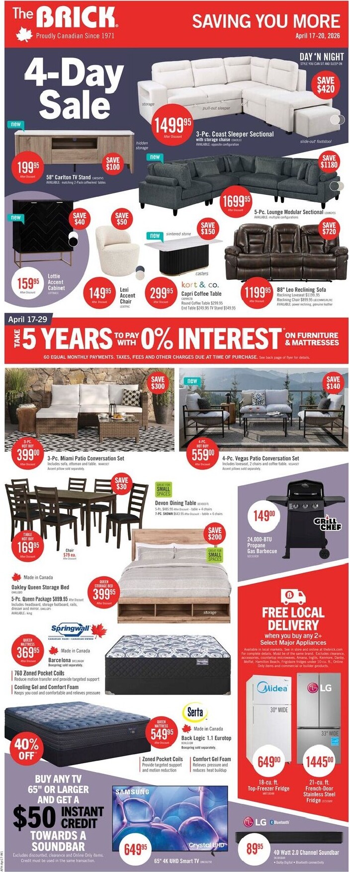 the-brick - The Brick Flyer Valid from 2026-04-17 to 2026-04-29