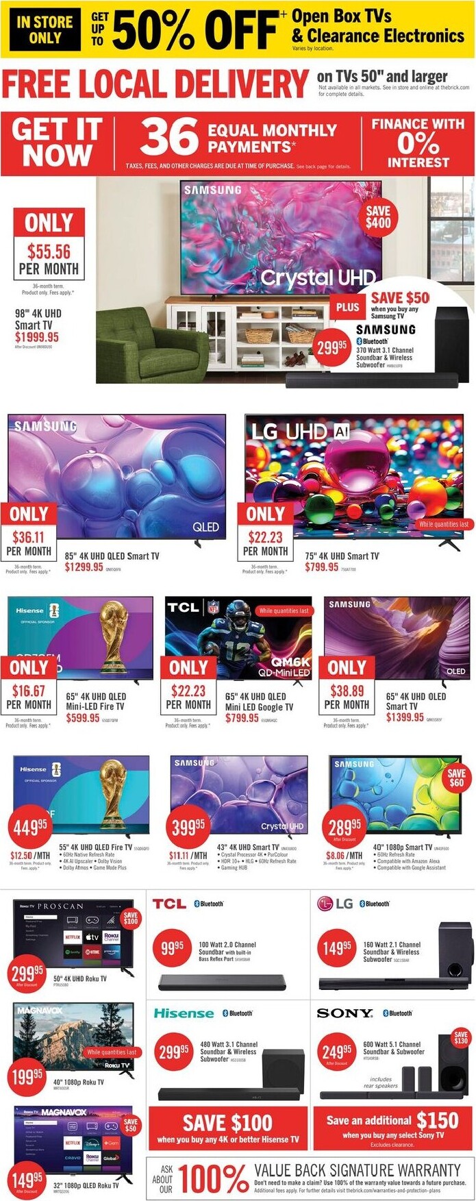 the-brick - The Brick - Electronics Flyer Valid from 2026-04-24 to 2026-04-30 - page: 2