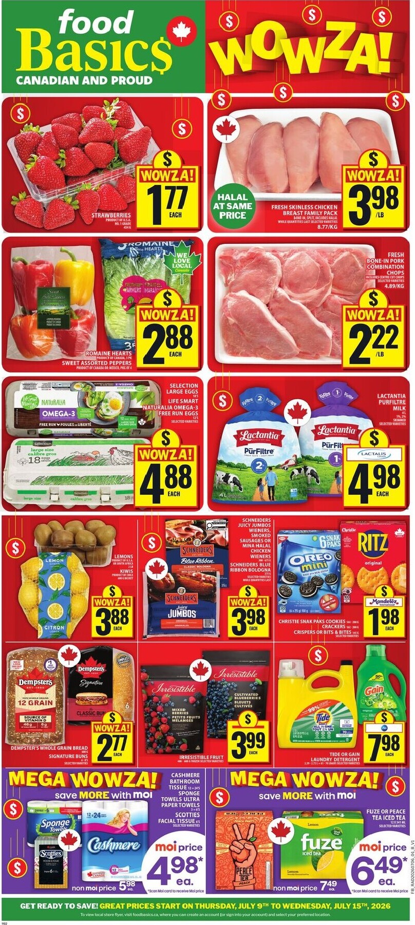 food-basics - New Food Basics Flyer for This Week – 2026-07-09 to 2026-07-15 - page: 1