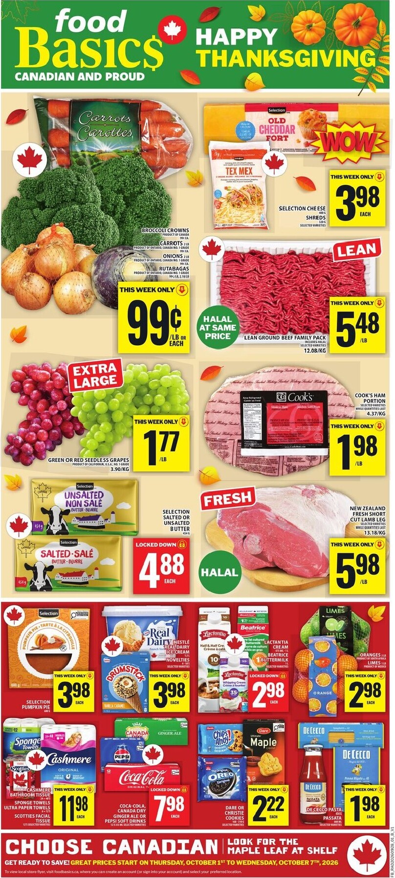 food-basics - New Food Basics Flyer for This Week – 2026-10-01 to 2026-10-07