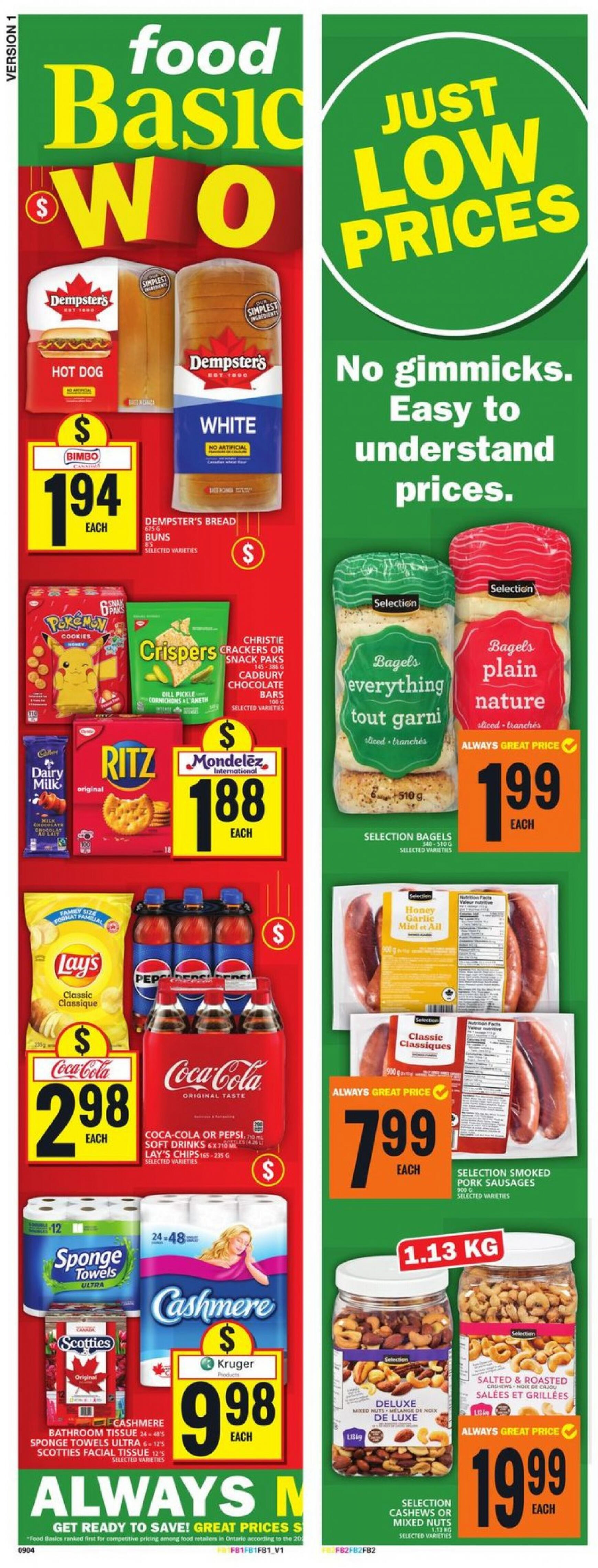 food-basics - Food Basics flyer current 30.05. - 05.06. - page: 1