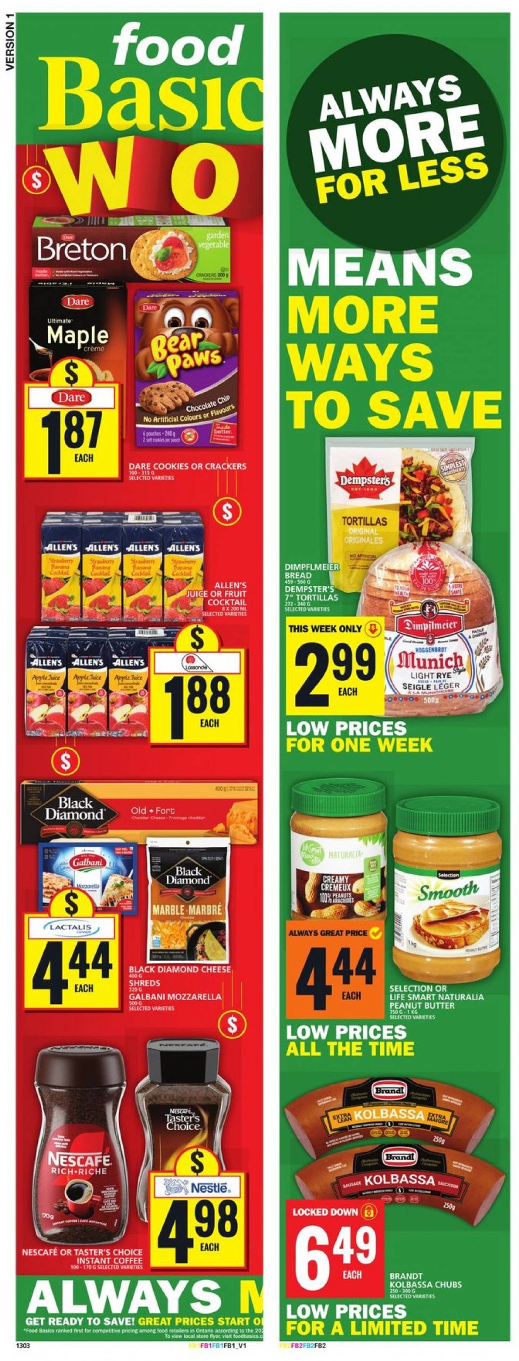 food-basics - Latest Food Basics flyer 12.09. - 18.09.