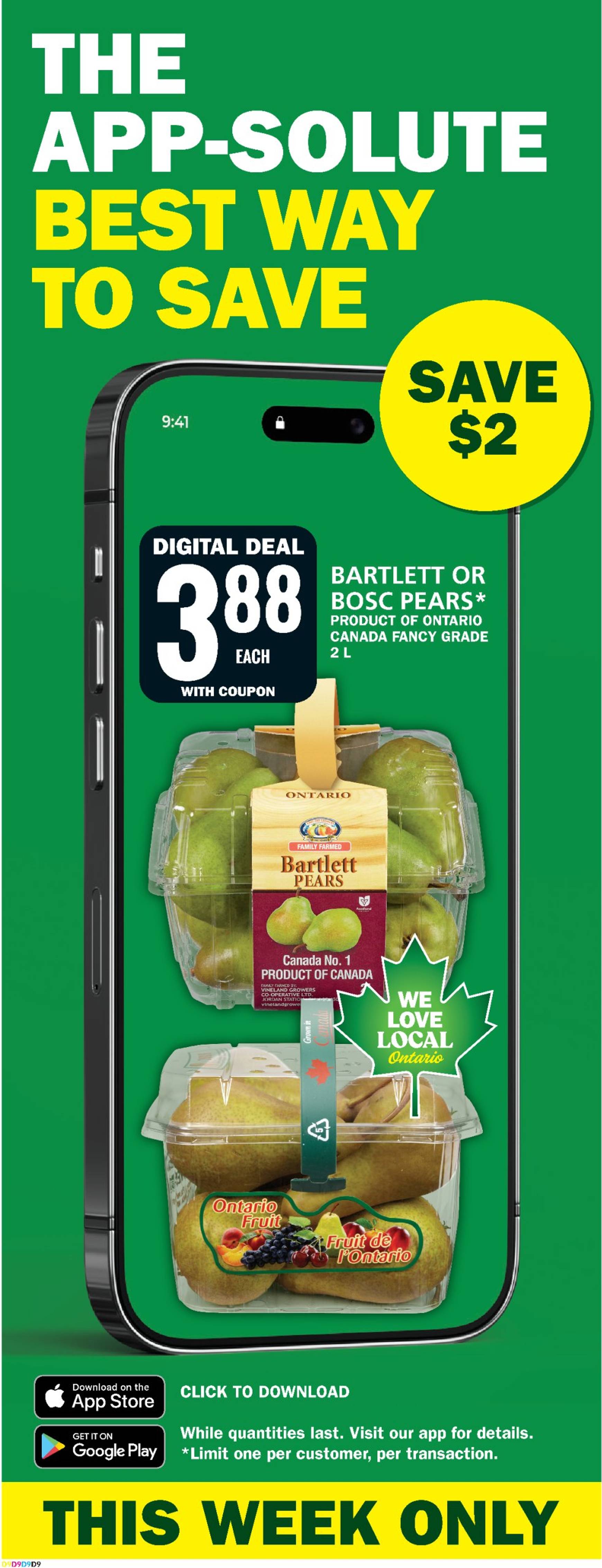 food-basics - Latest Food Basics flyer valid from 26.09. - 02.10. - page: 4