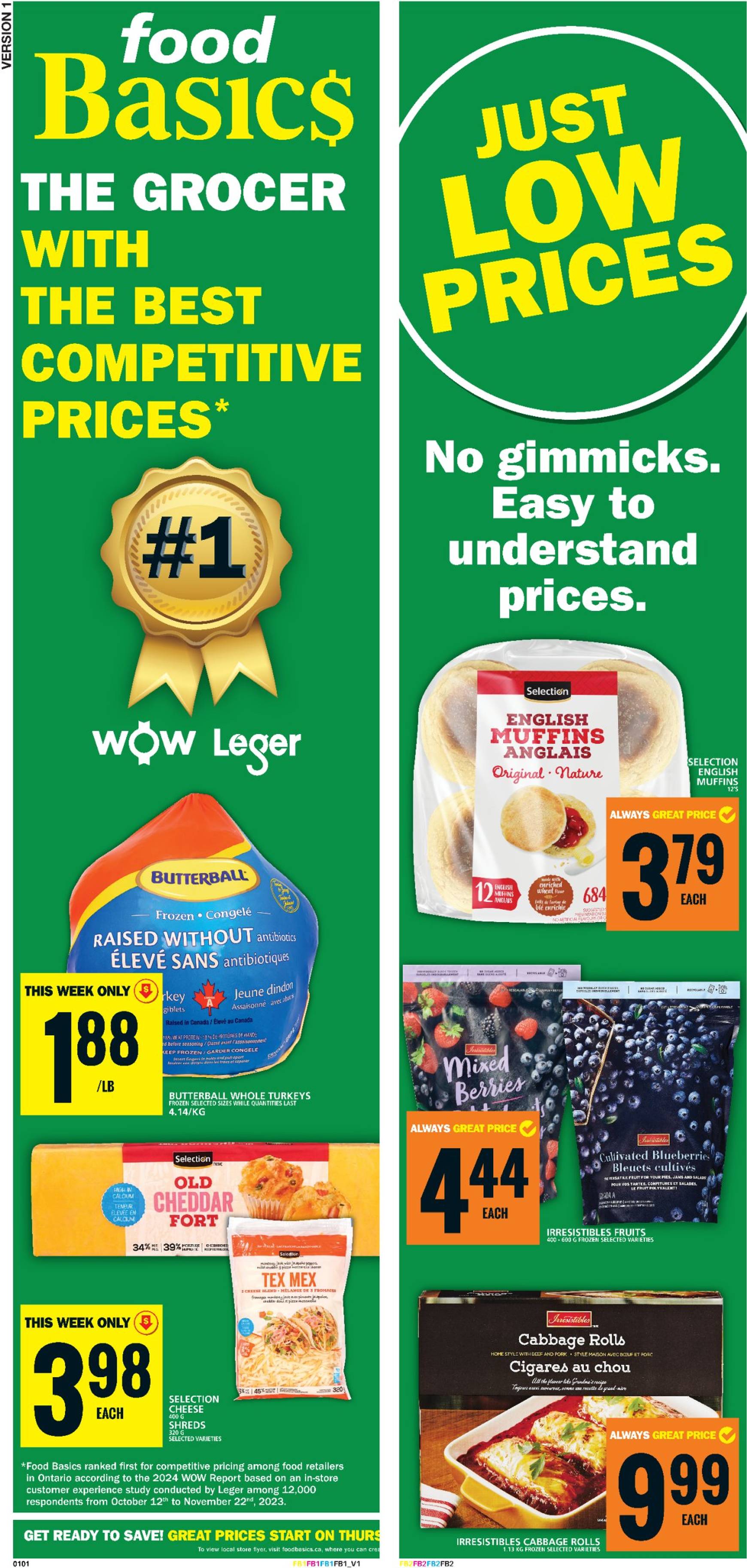 food-basics - Latest Food Basics flyer valid from 26.09. - 02.10.