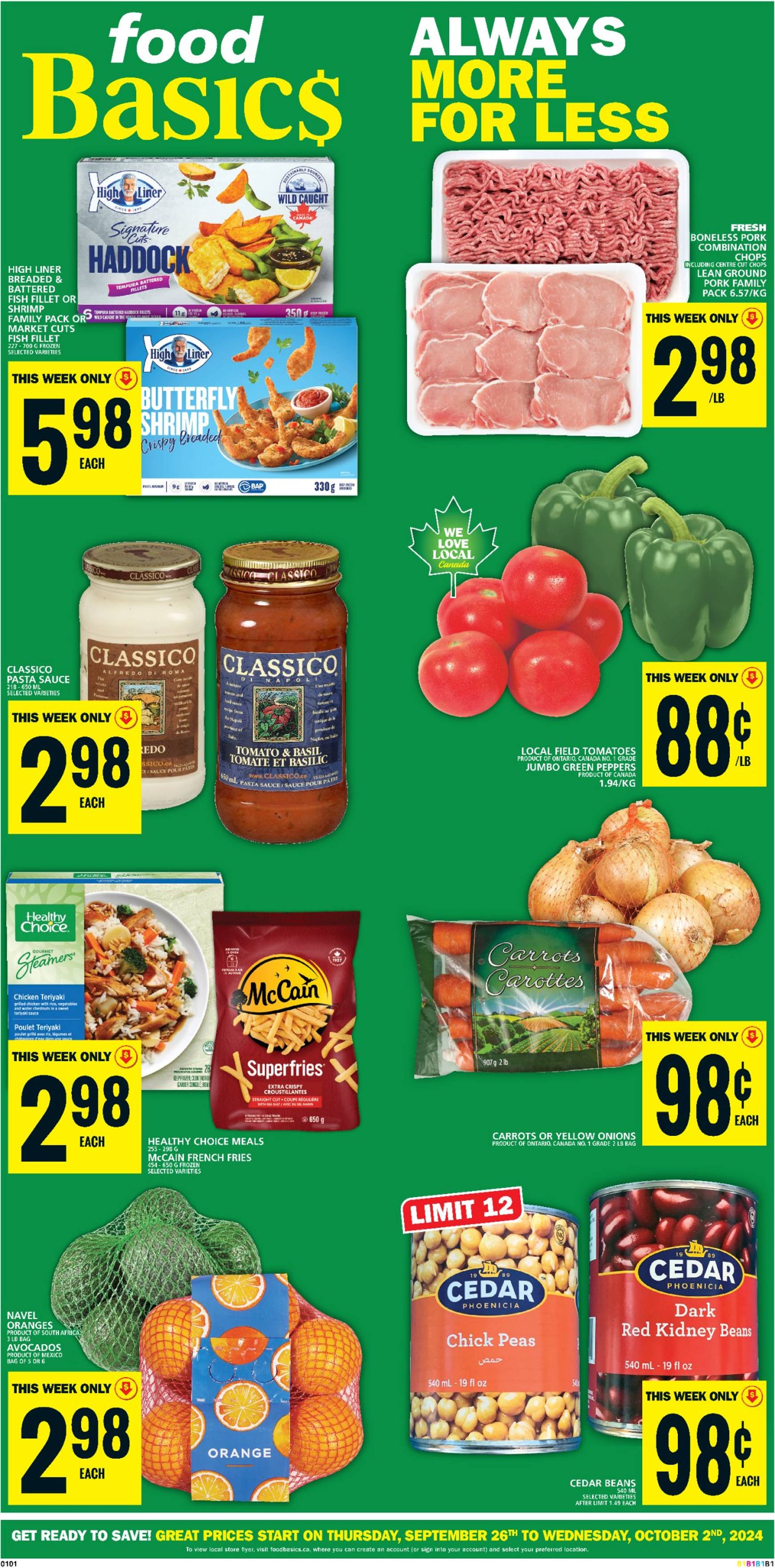 food-basics - Latest Food Basics flyer valid from 26.09. - 02.10. - page: 2