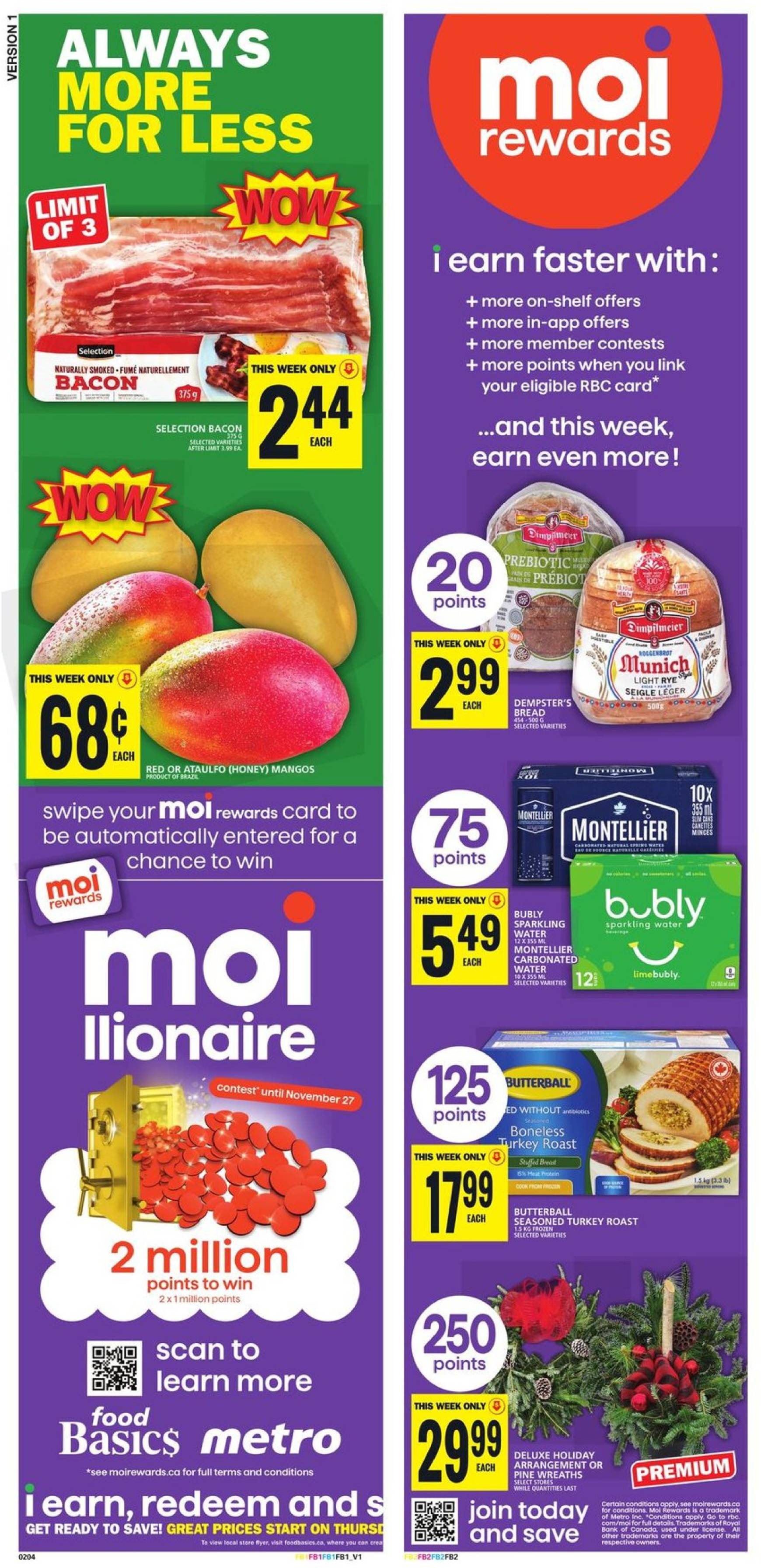 food-basics - Food Basics flyer valid from 14.11. - 20.11. - page: 1